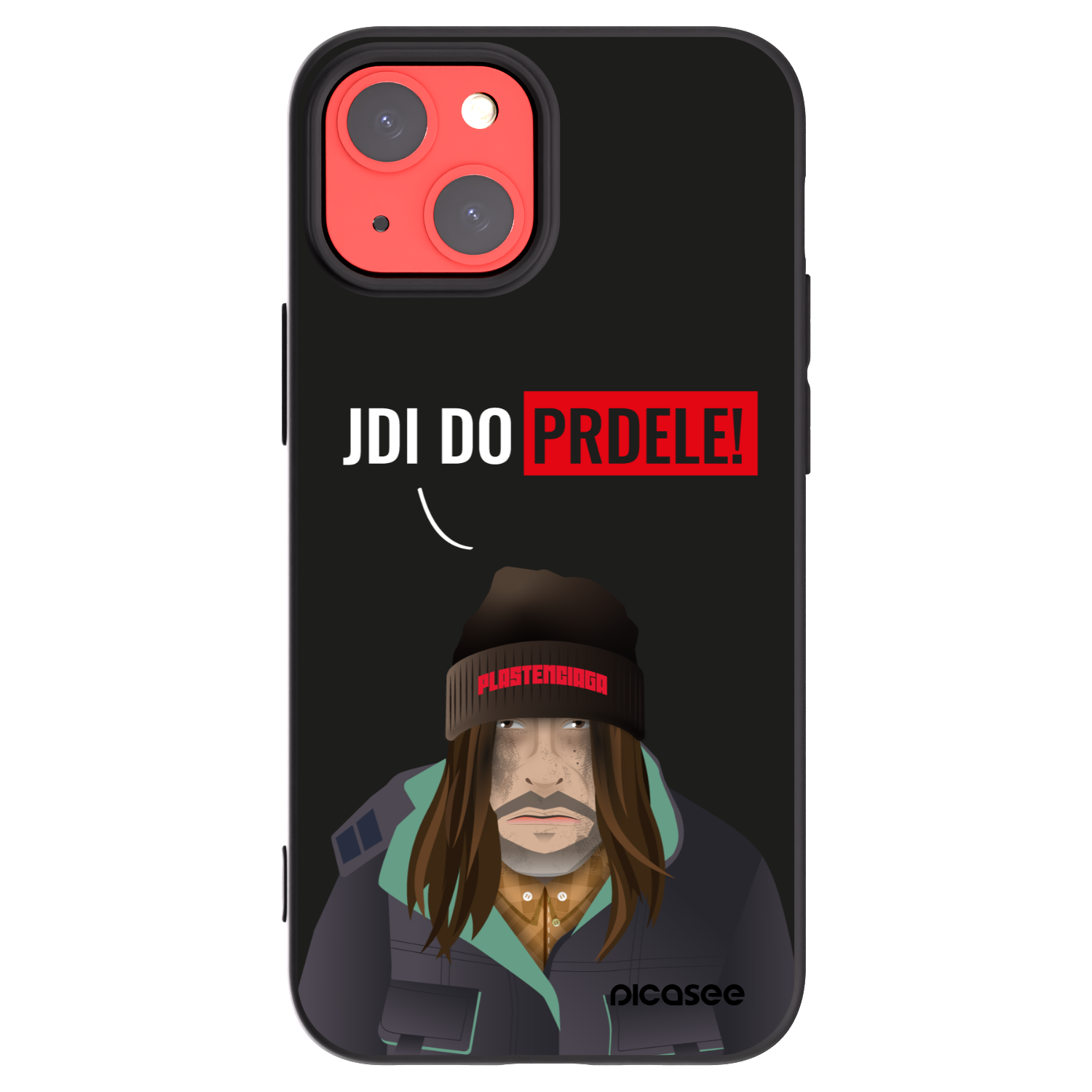 Picasee silikónový čierny obal pre Apple iPhone 13 mini - Bezďák