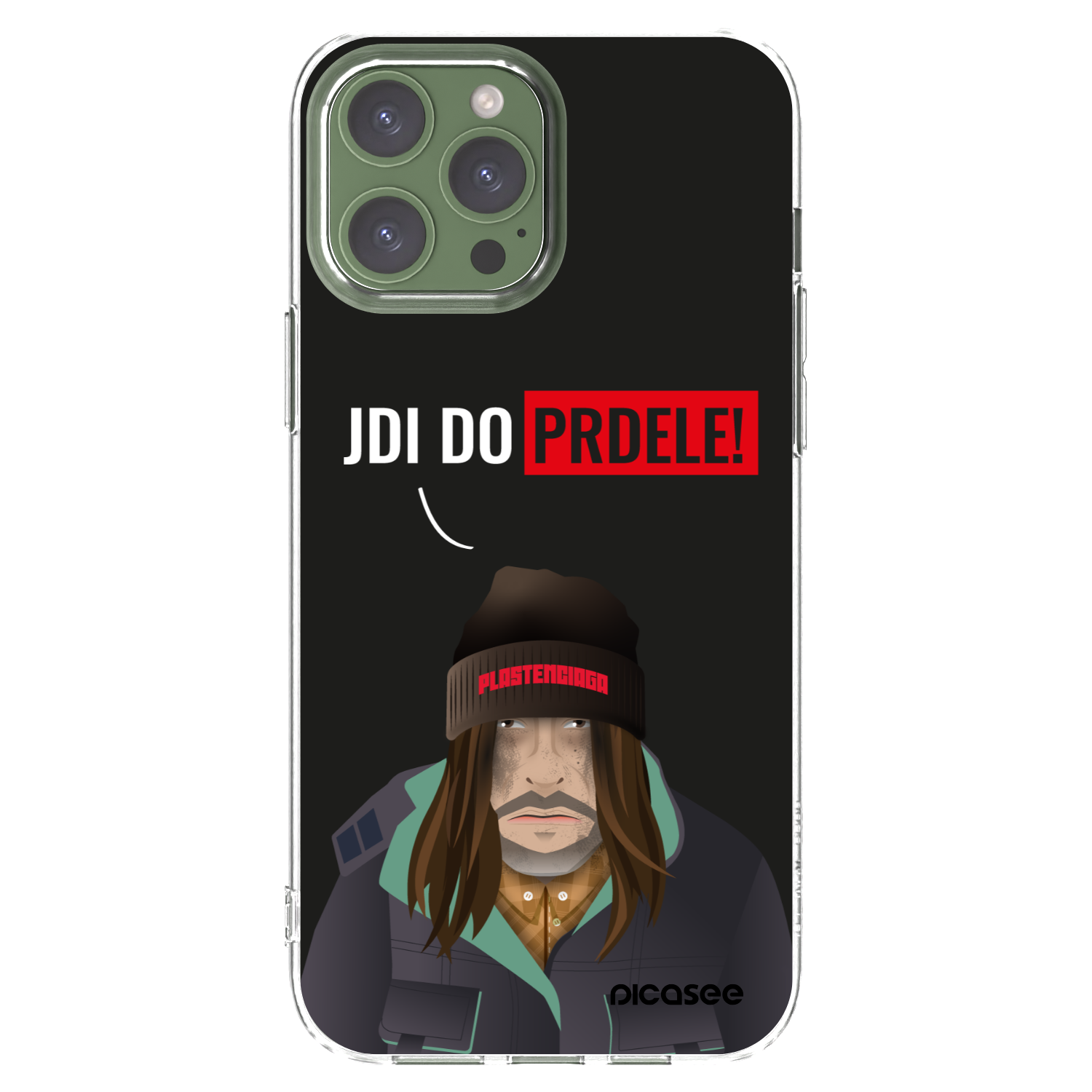 Silikónový prehľadný obal pre Apple iPhone 13 Pro Max - Bezďák