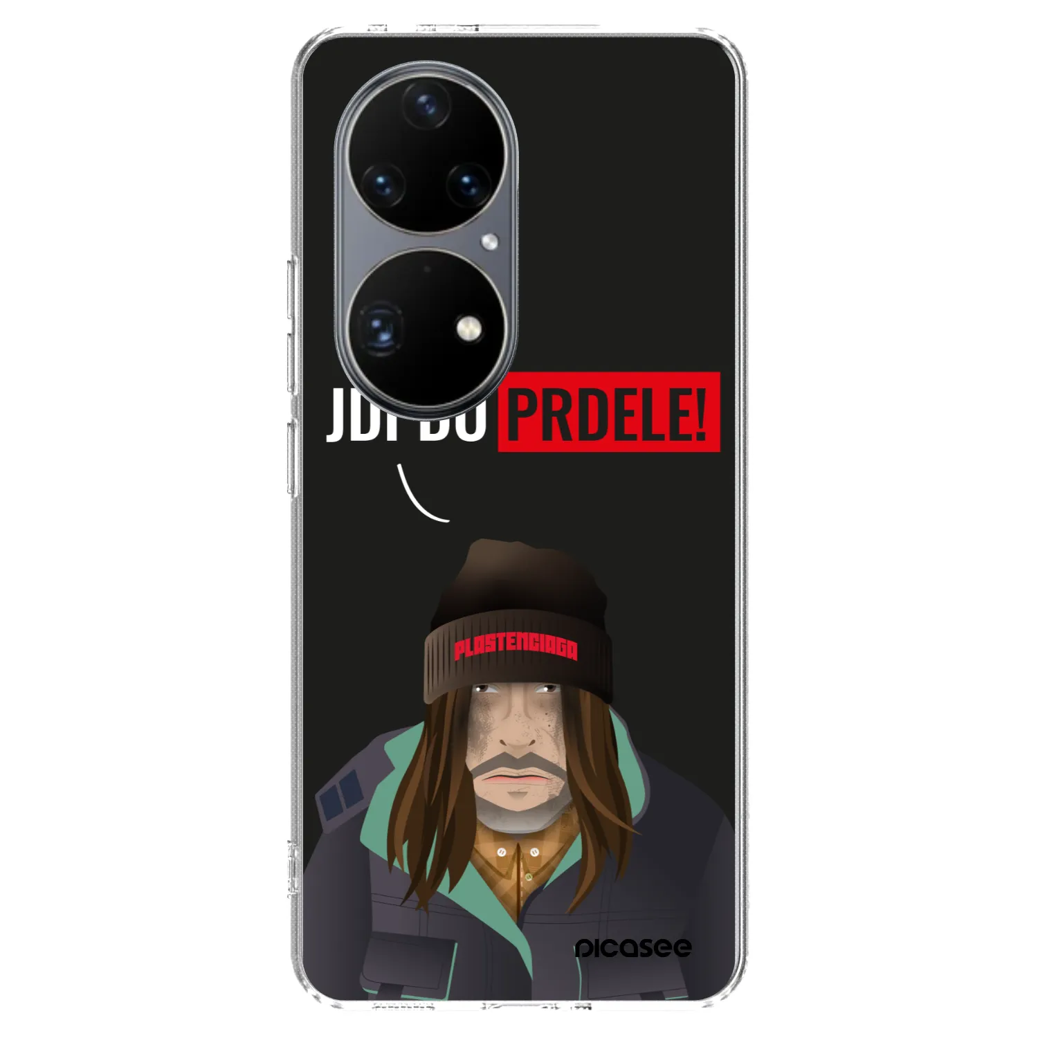 Picasee silikónový prehľadný obal pre Huawei P50 - Bezďák