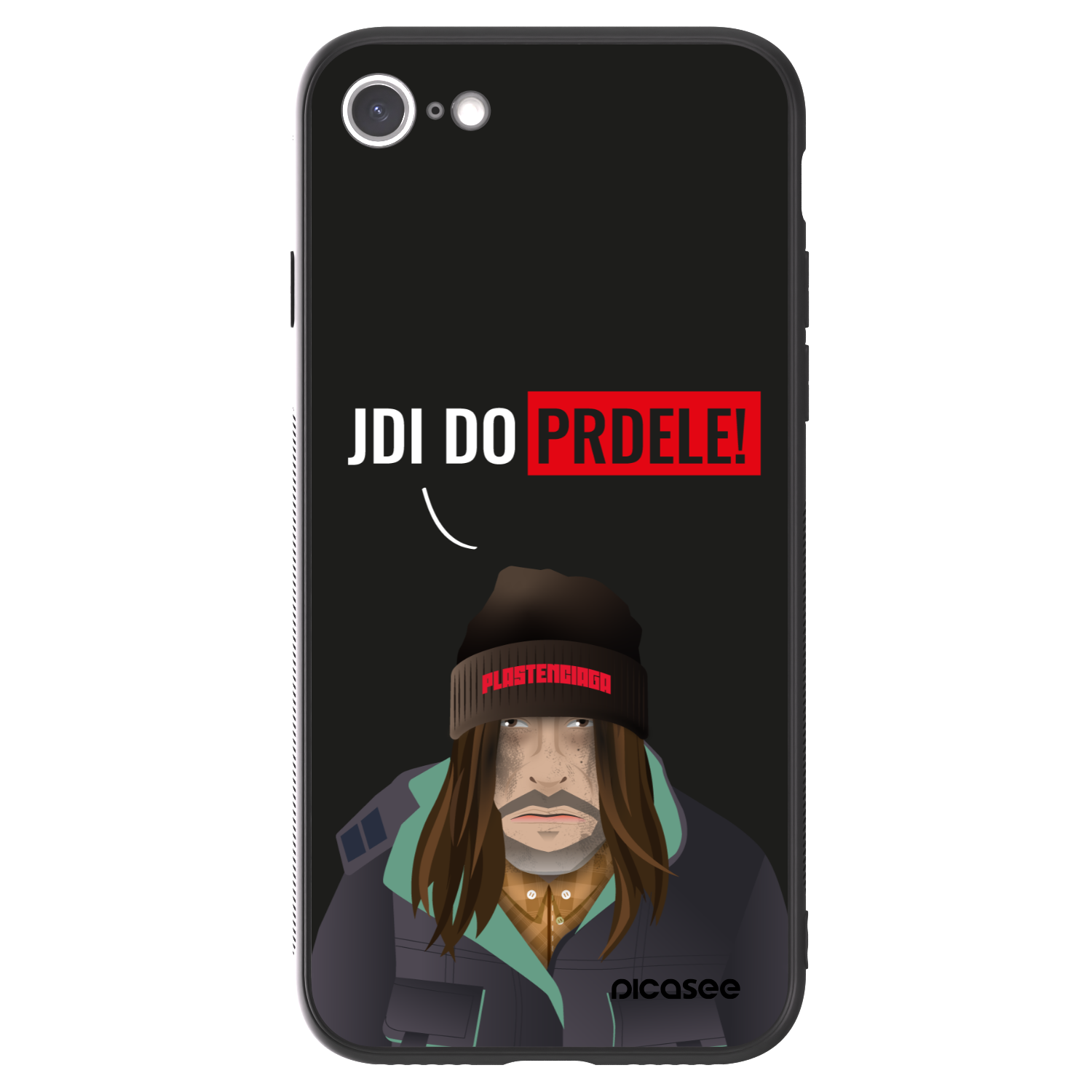 Picasee ULTIMATE CASE pro Apple iPhone SE 2020 - Bezďák