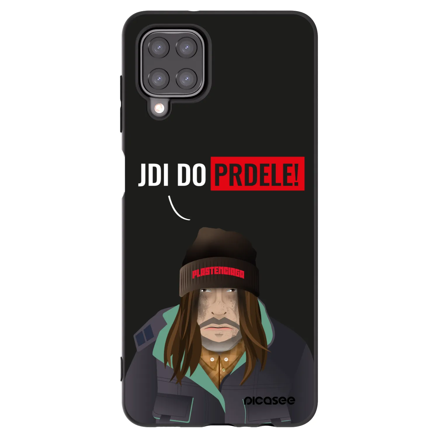 Picasee silikónový čierny obal pre Samsung Galaxy M12 M127F - Bezďák