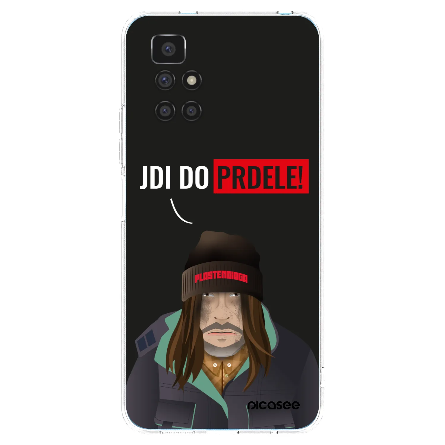 Picasee silikónový prehľadný obal pre Xiaomi Redmi 10 - Bezďák