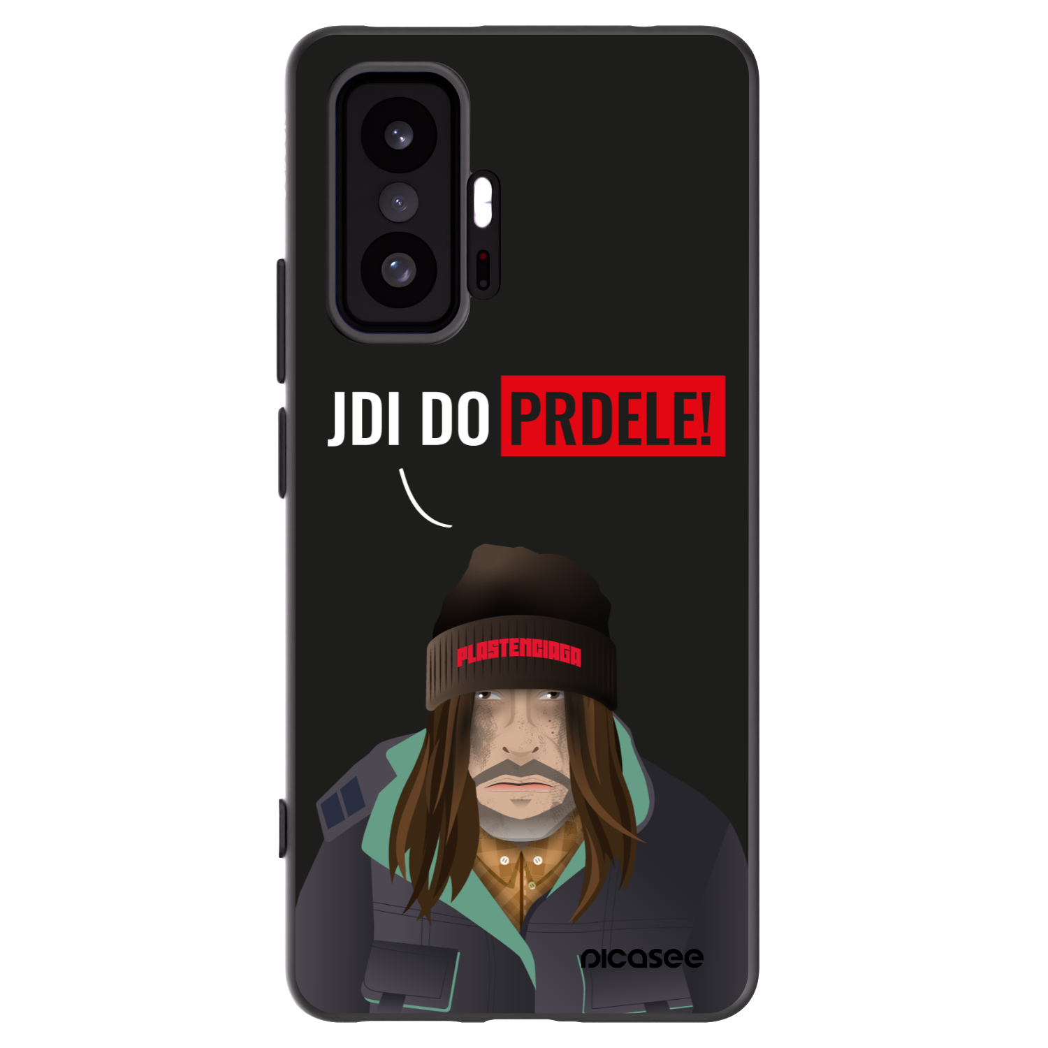 Picasee silikónový čierny obal pre Xiaomi 11T - Bezďák