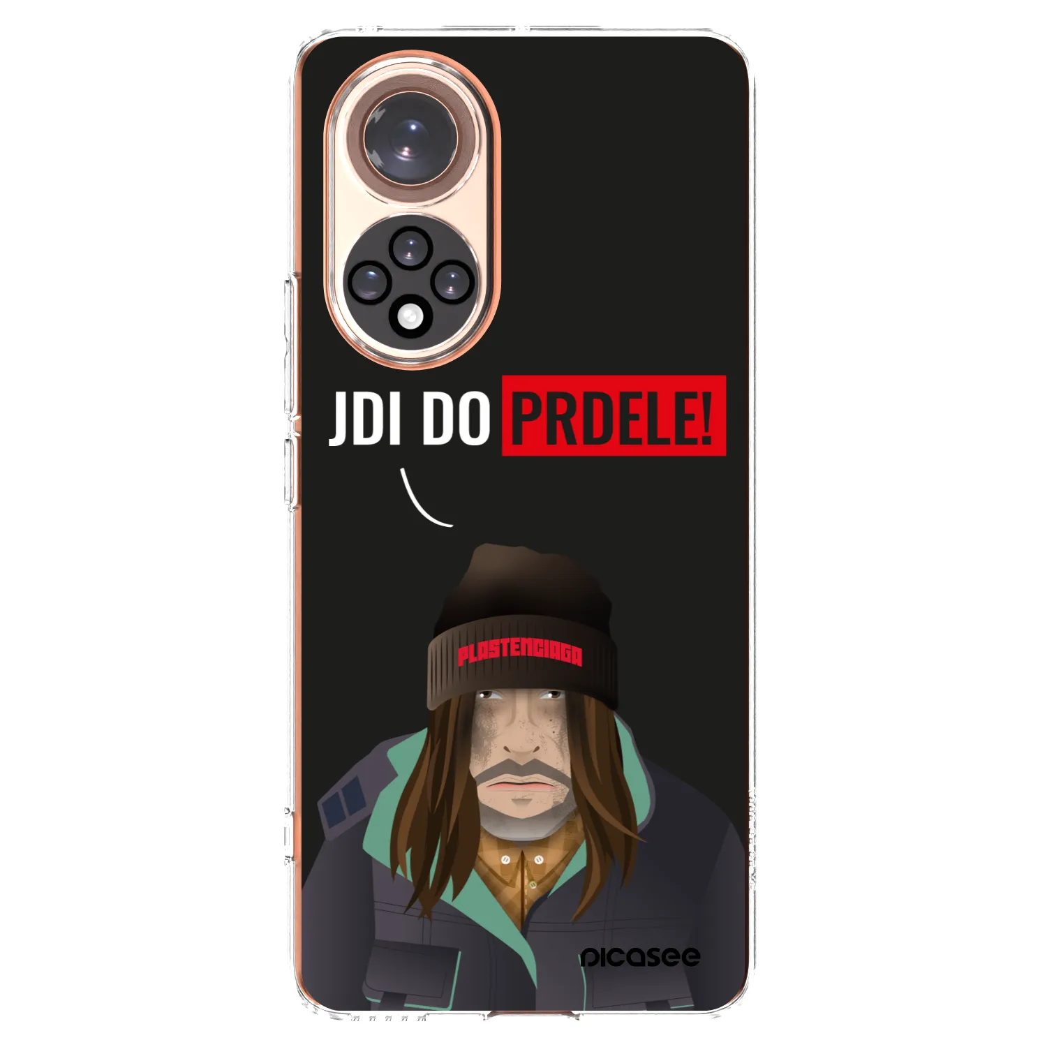 Picasee silikónový prehľadný obal pre Honor 50 5G - Bezďák