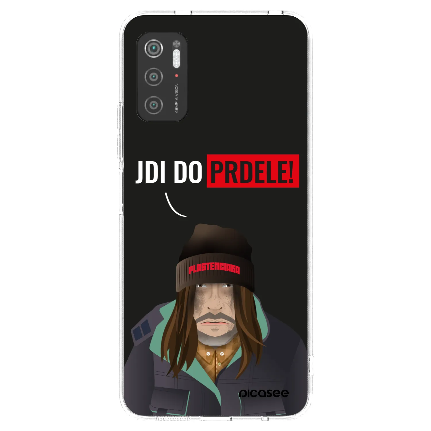Picasee silikónový prehľadný obal pre Xiaomi Poco M3 Pro 5G - Bezďák