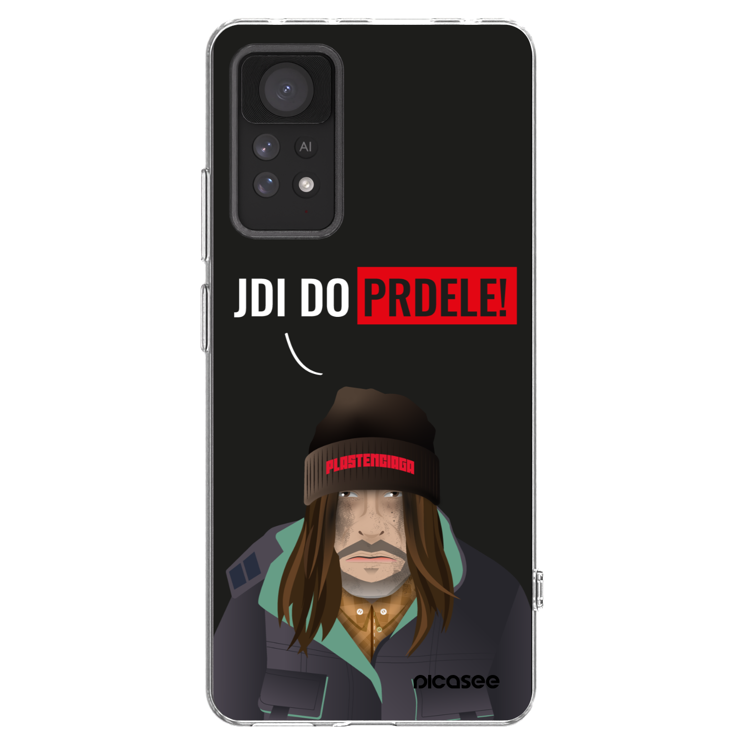 Picasee silikónový prehľadný obal pre Xiaomi Redmi Note 11 Pro 5G - Bezďák