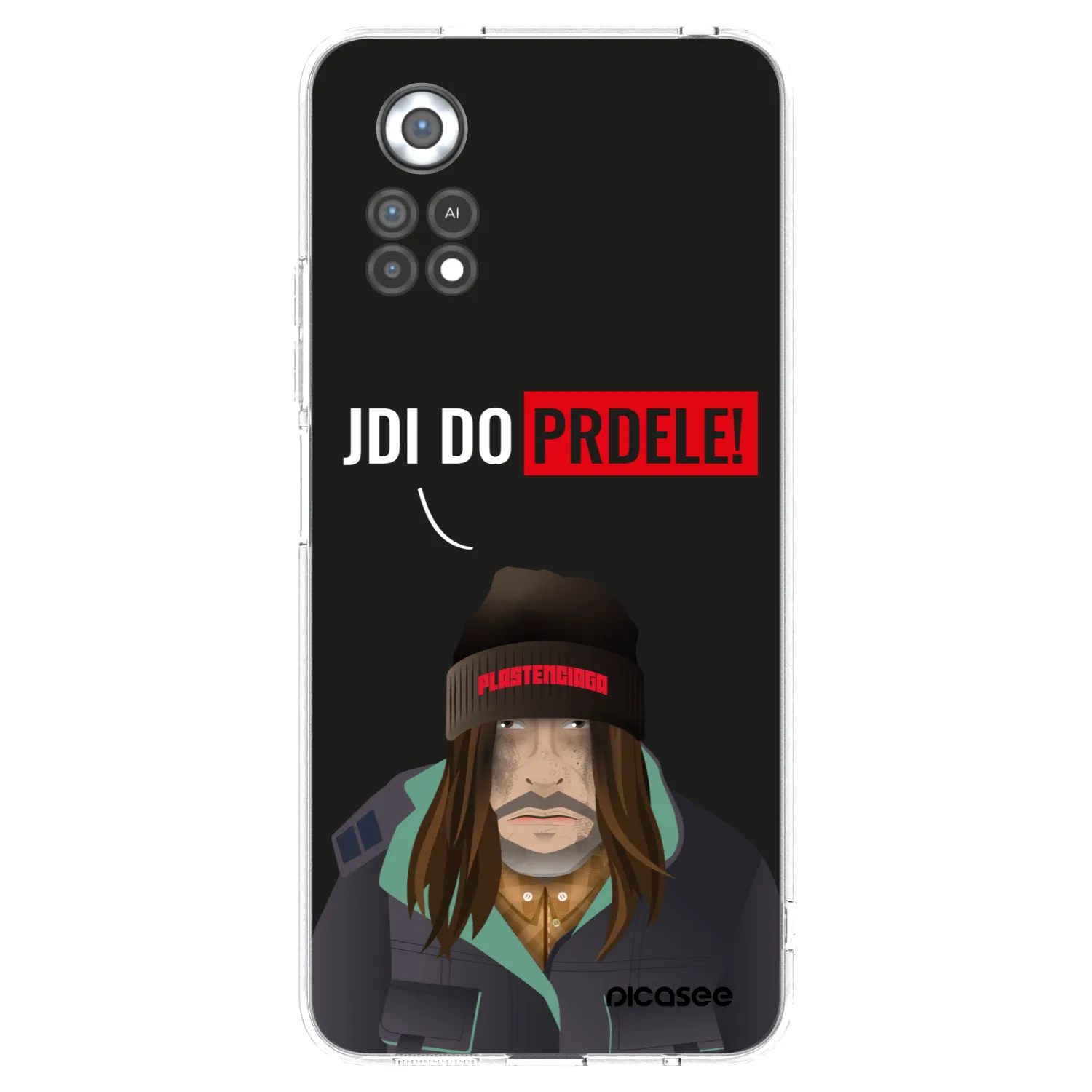 Picasee silikónový prehľadný obal pre Xiaomi Poco X4 Pro 5G - Bezďák