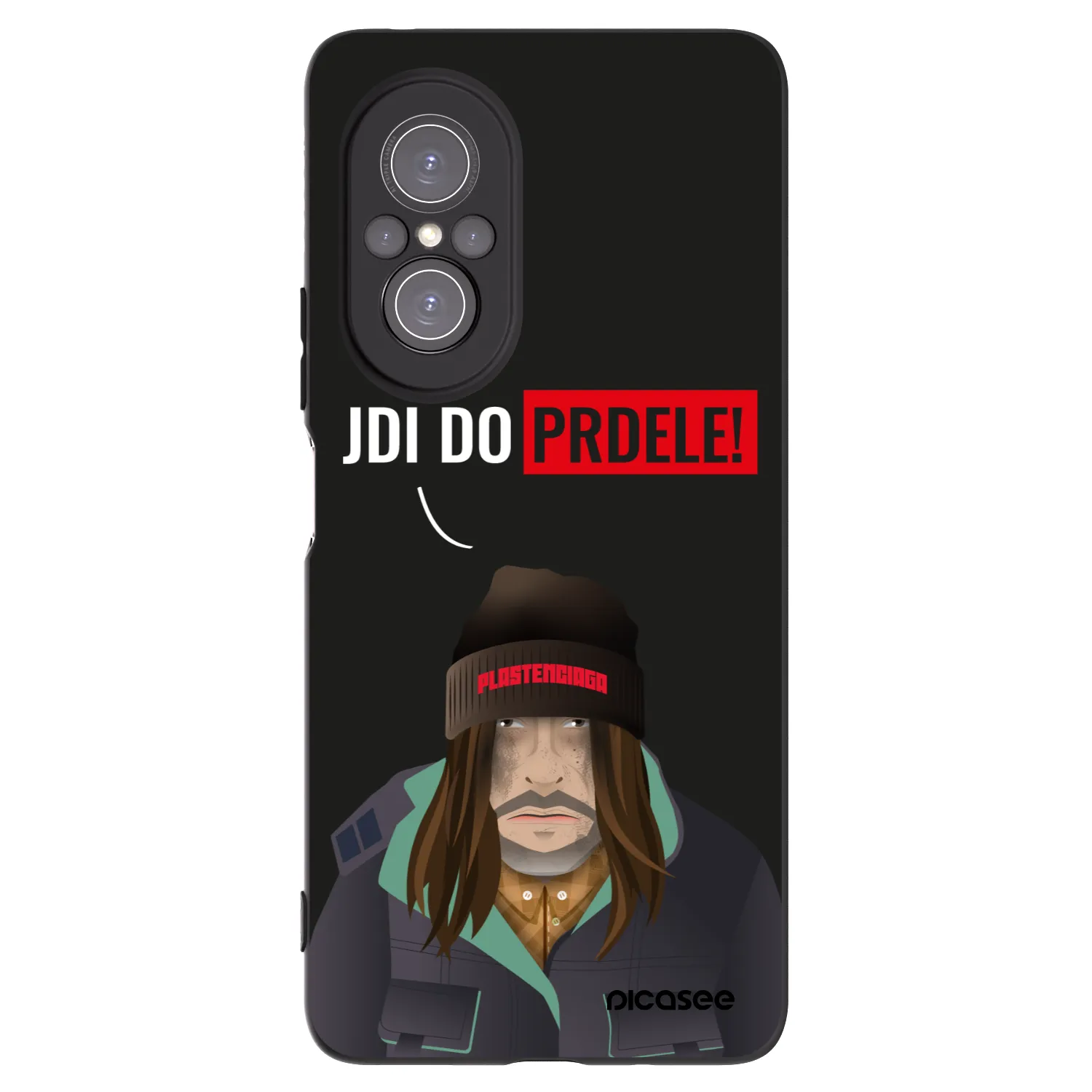 Picasee silikónový čierny obal pre Huawei Nova 9 SE - Bezďák