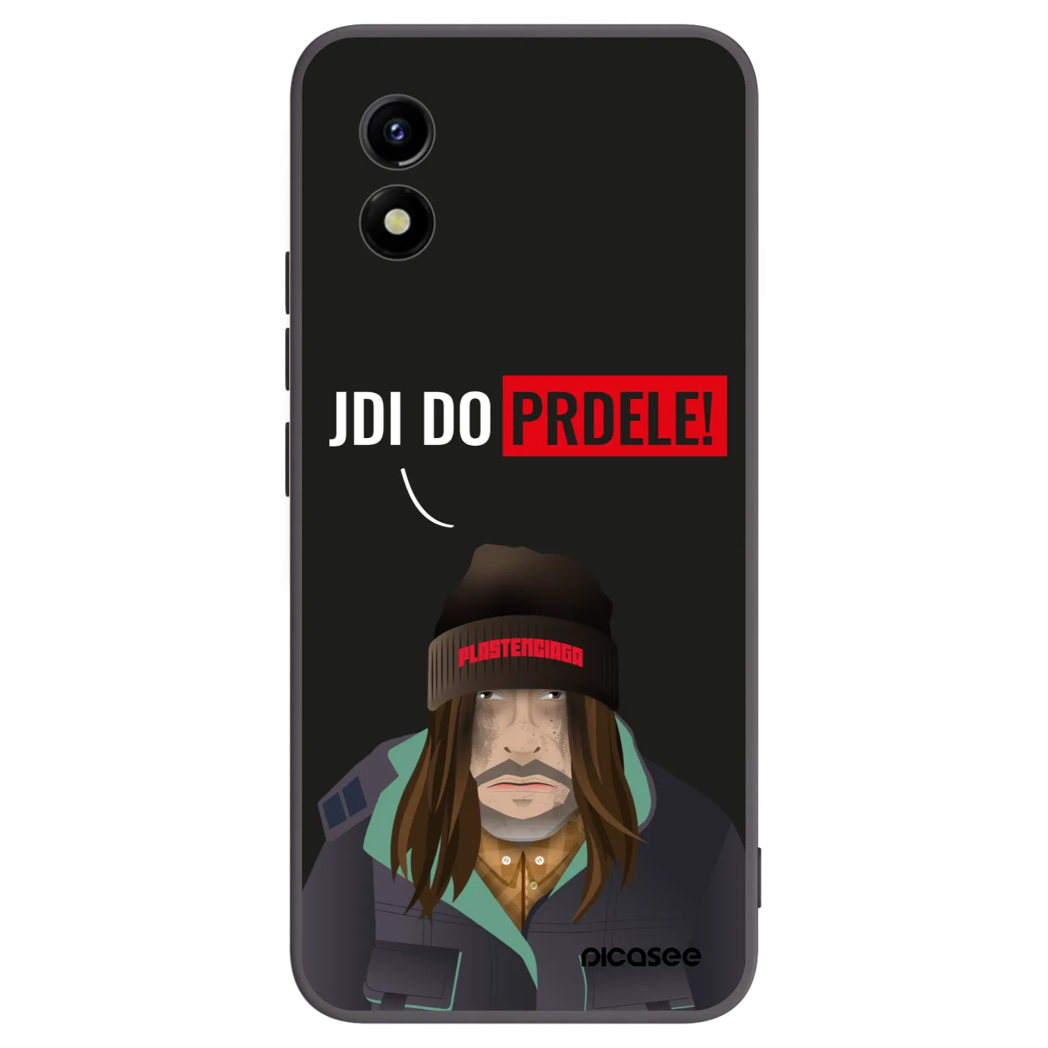 Picasee silikónový čierny obal pre Vivo Y01 - Bezďák