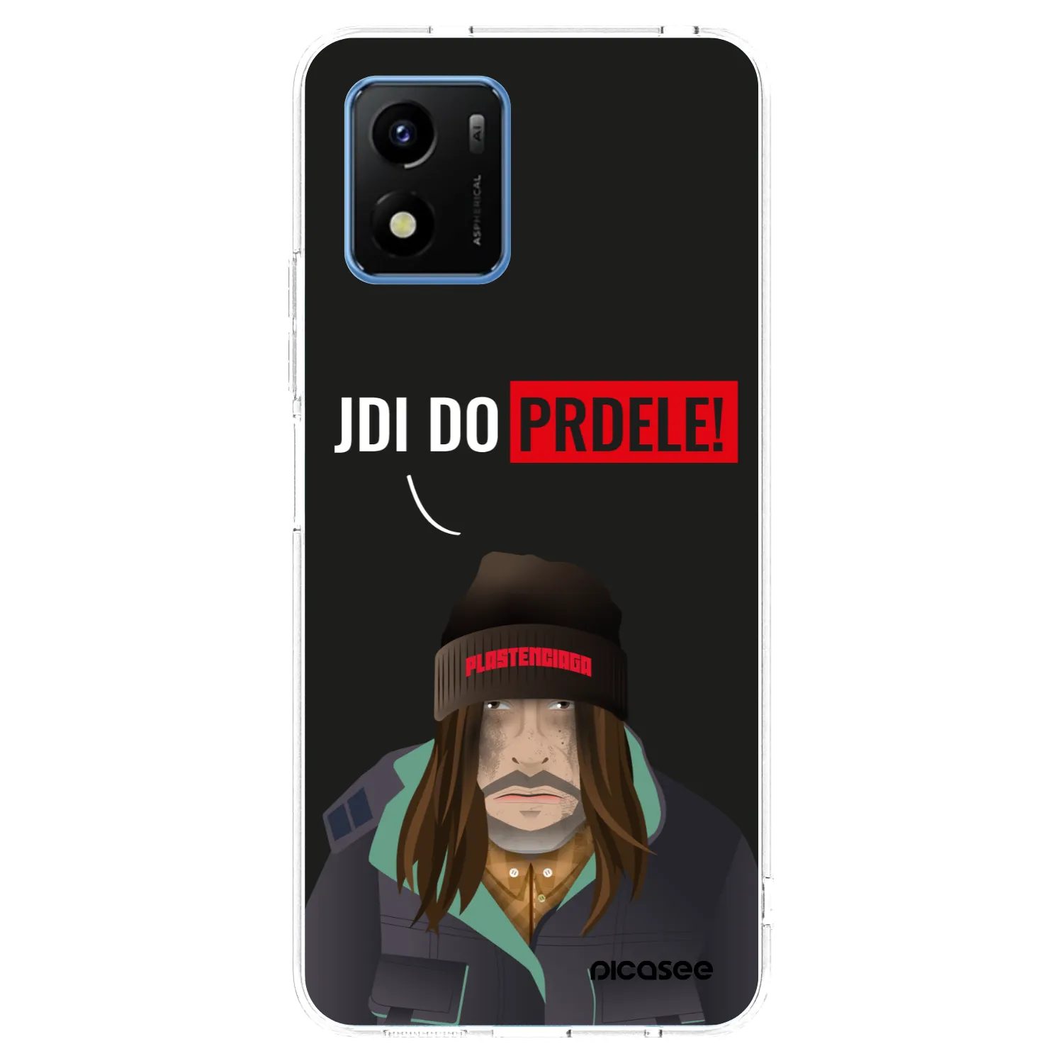 Picasee silikónový prehľadný obal pre Vivo Y01 - Bezďák