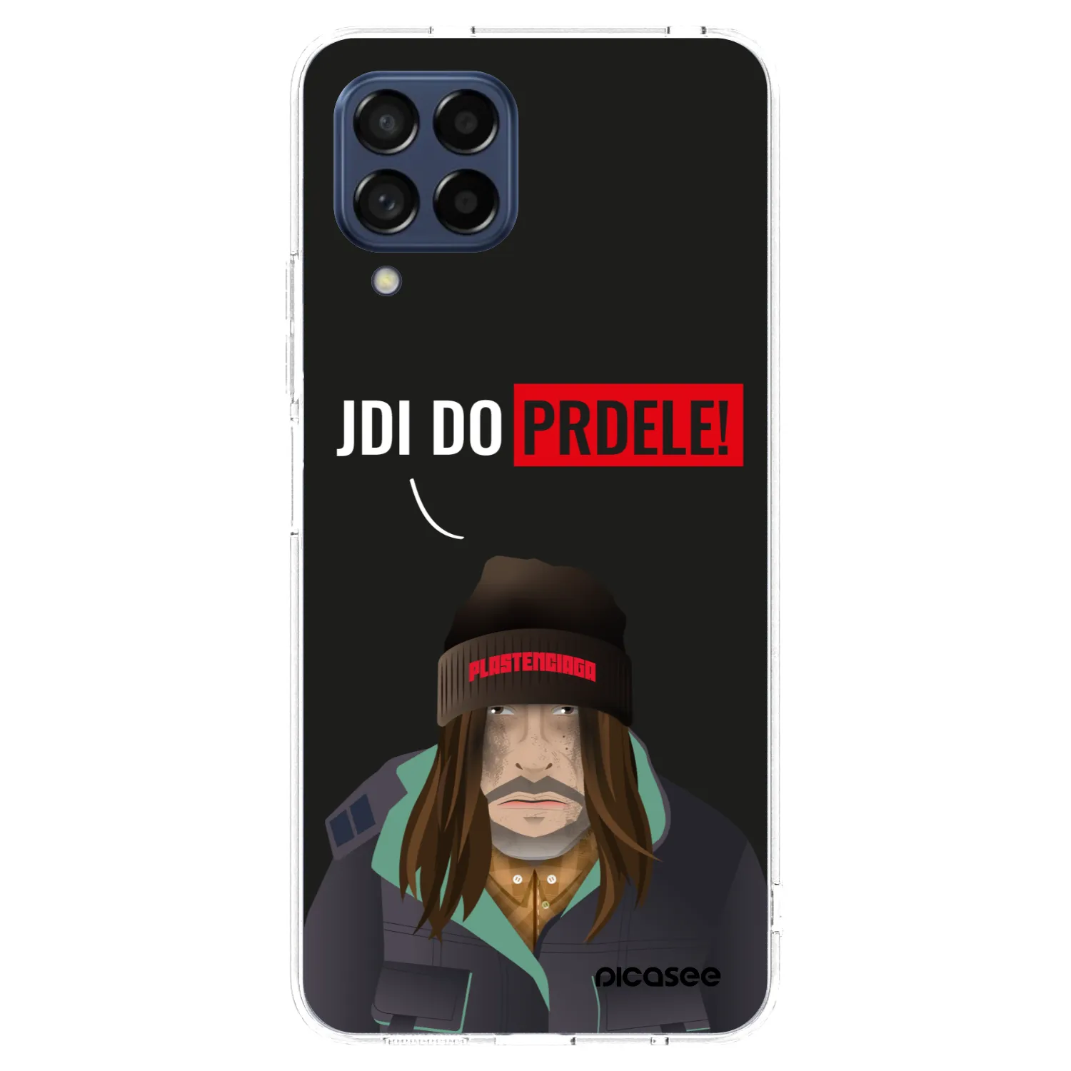 Picasee silikónový prehľadný obal pre Samsung Galaxy M53 5G - Bezďák