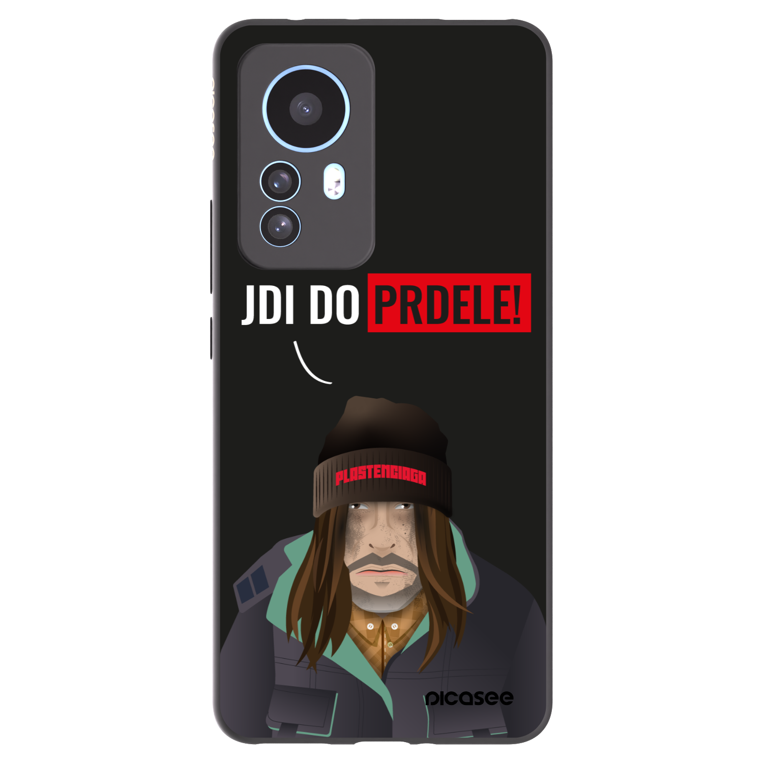 Picasee silikónový čierny obal pre Xiaomi 12T Pro - Bezďák