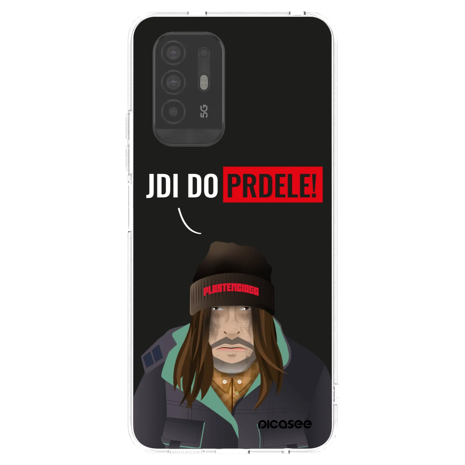 Picasee silikónový prehľadný obal pre OPPO A94 5G - Bezďák