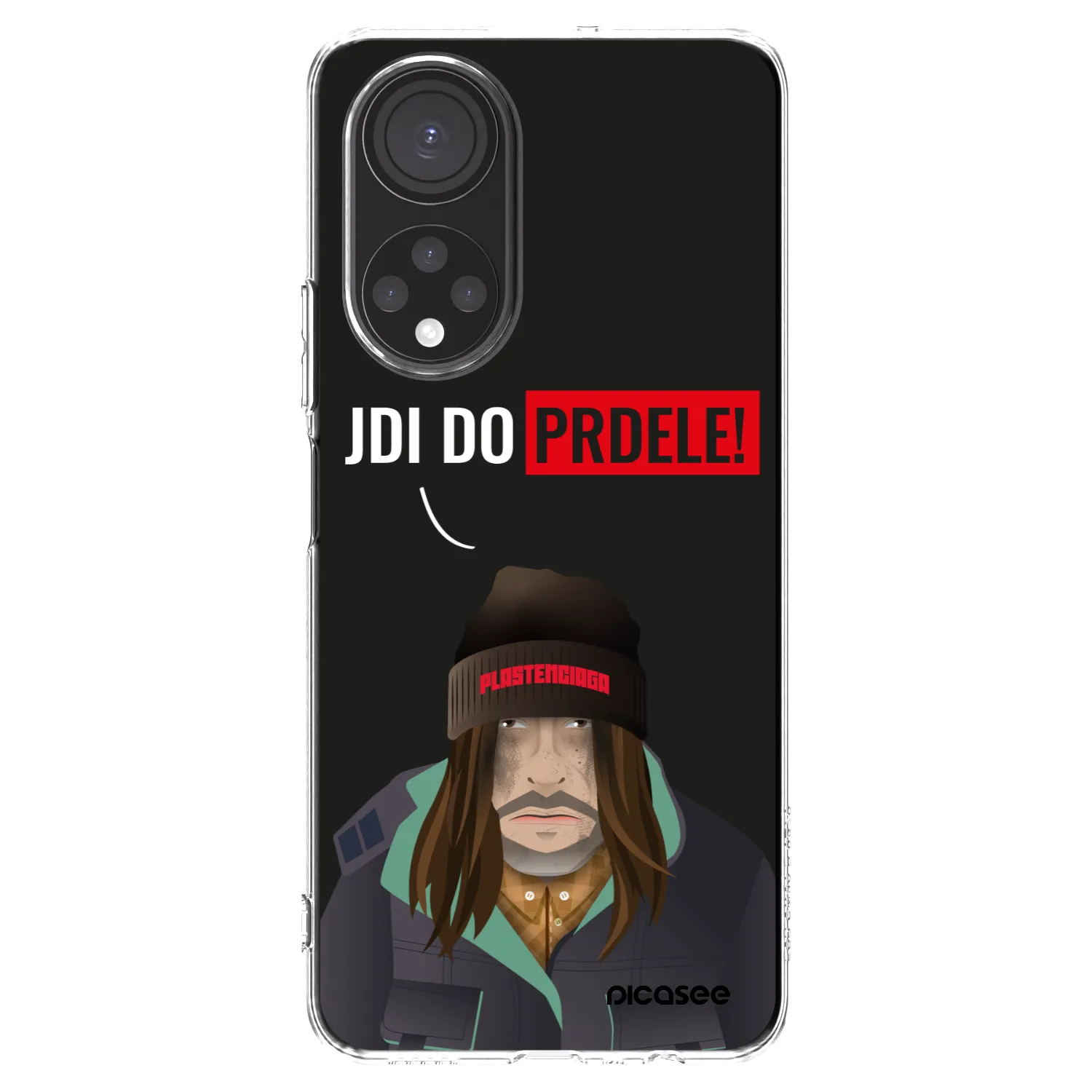 Picasee silikónový prehľadný obal pre Honor X7 - Bezďák