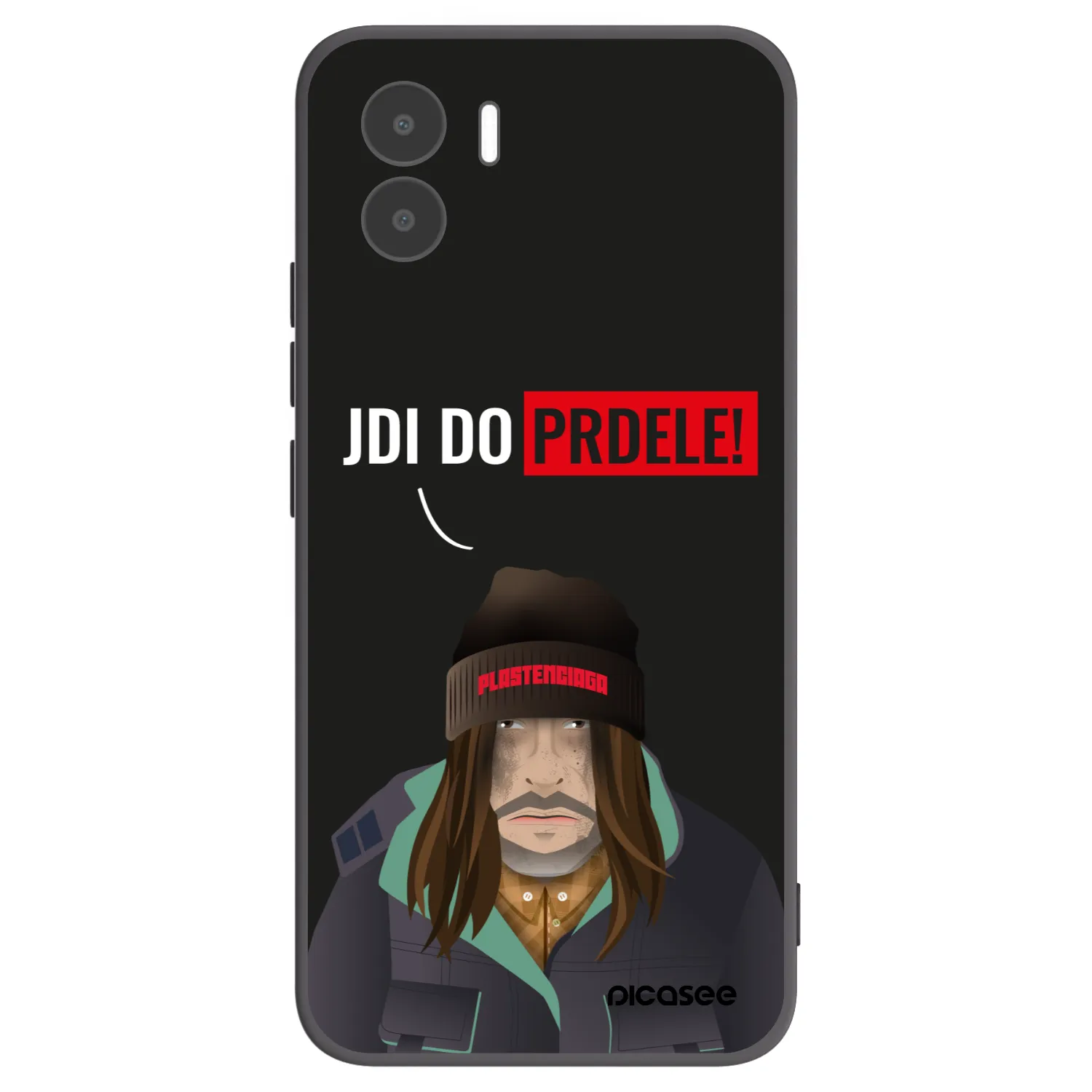 Picasee silikónový čierny obal pre Xiaomi Redmi A1 - Bezďák