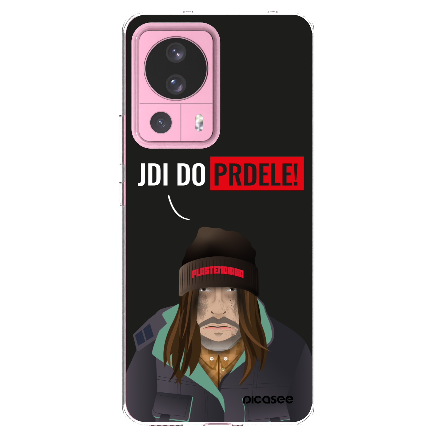 Silikónový prehľadný obal pre Xiaomi 13 Lite - Bezďák