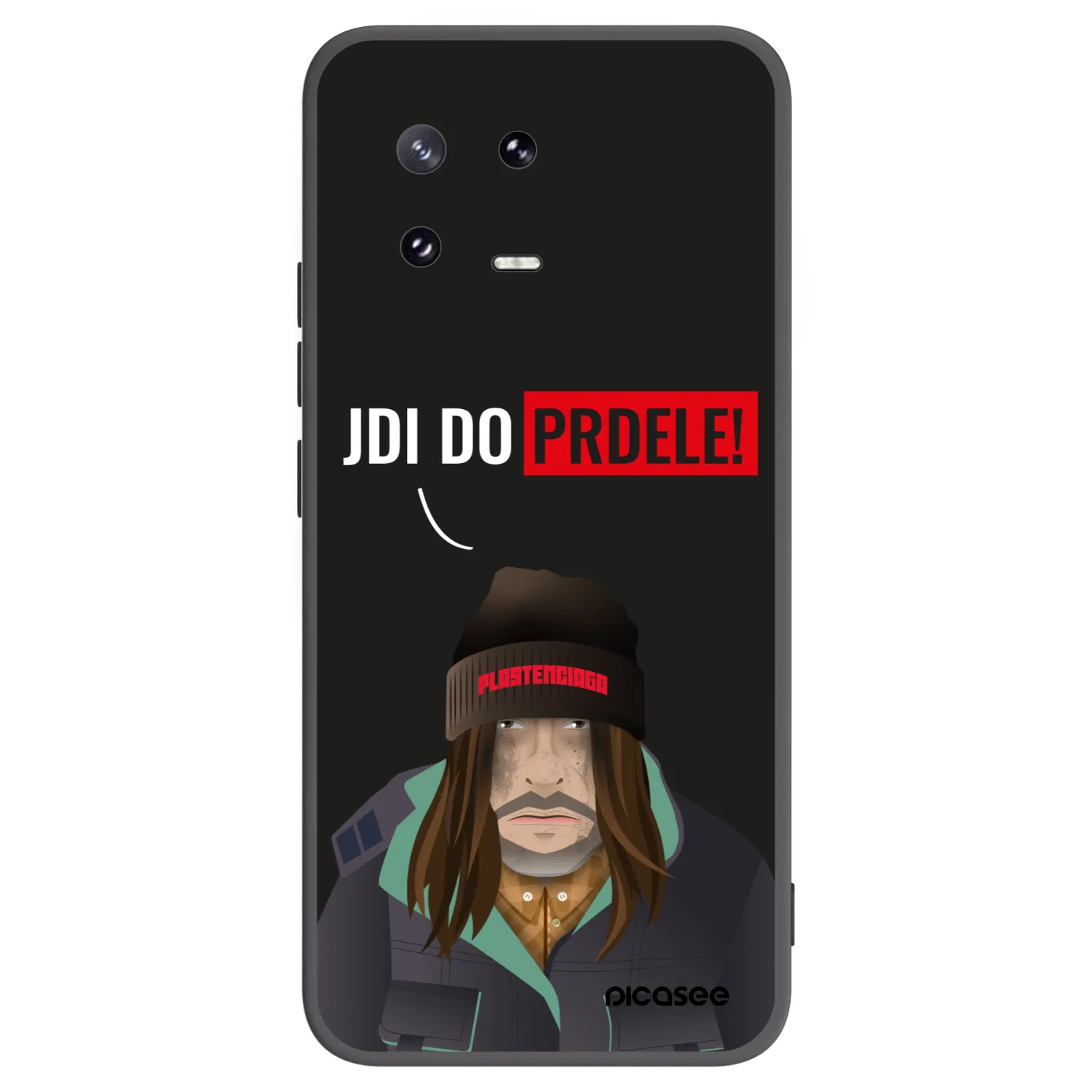 Picasee silikónový čierny obal pre Xiaomi 13 Pro - Bezďák