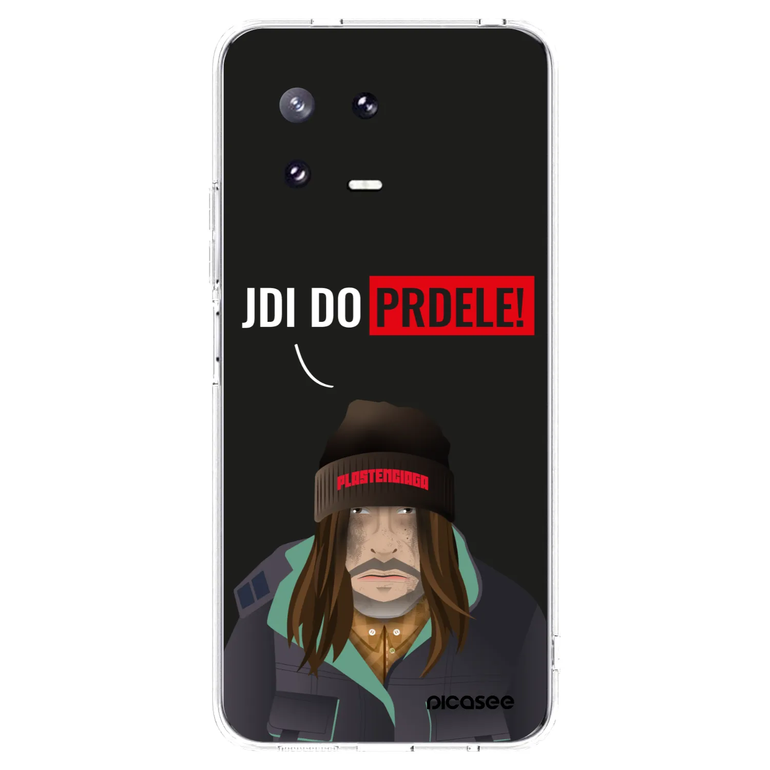 Picasee silikónový prehľadný obal pre Xiaomi 13 Pro - Bezďák