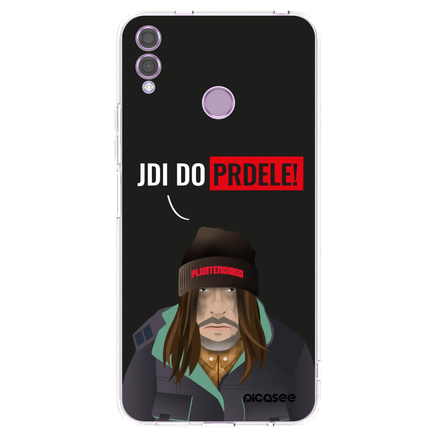 Silikónový prehľadný obal pre Honor 8X - Bezďák