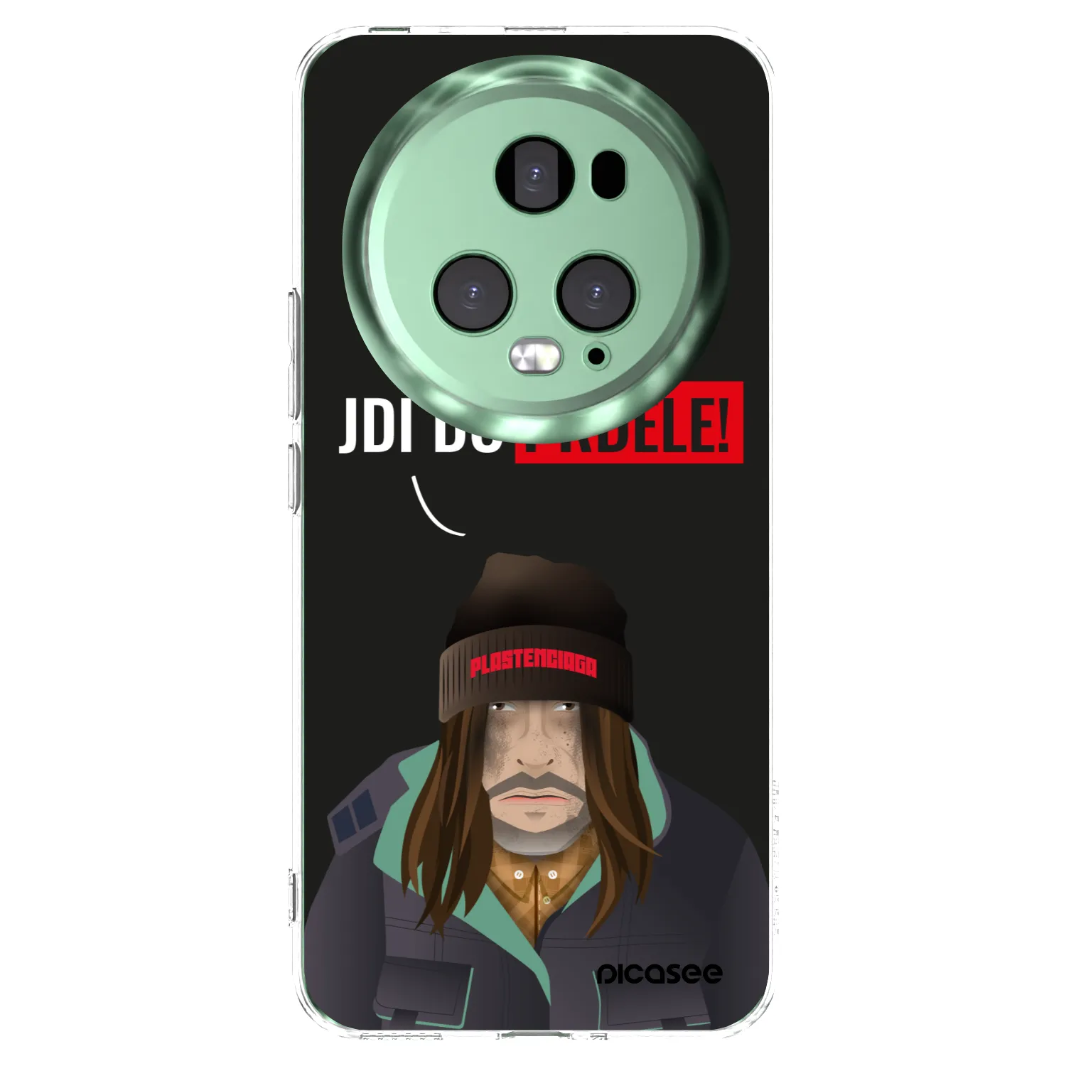 Picasee silikónový prehľadný obal pre Honor Magic5 Pro - Bezďák
