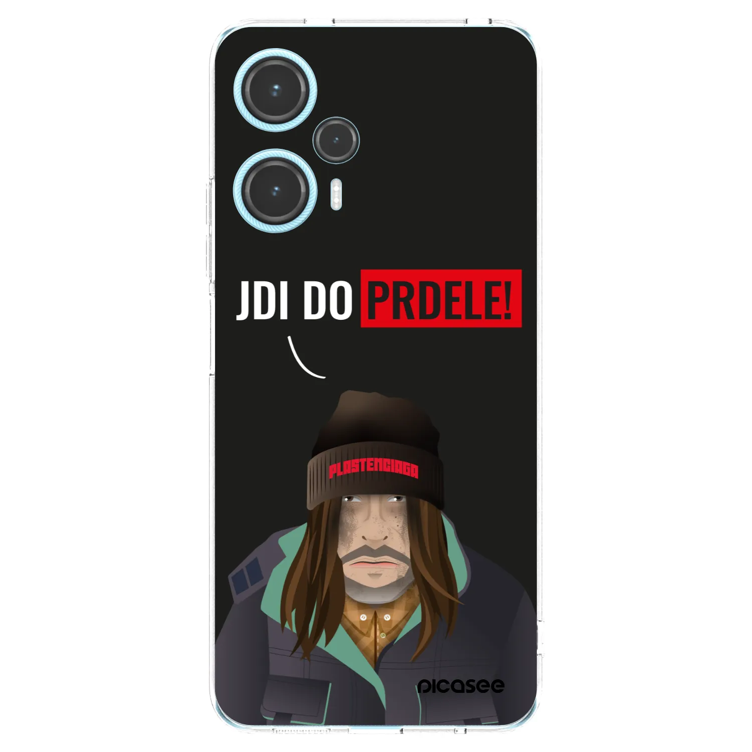 Picasee silikónový prehľadný obal pre Xiaomi Poco F5 - Bezďák