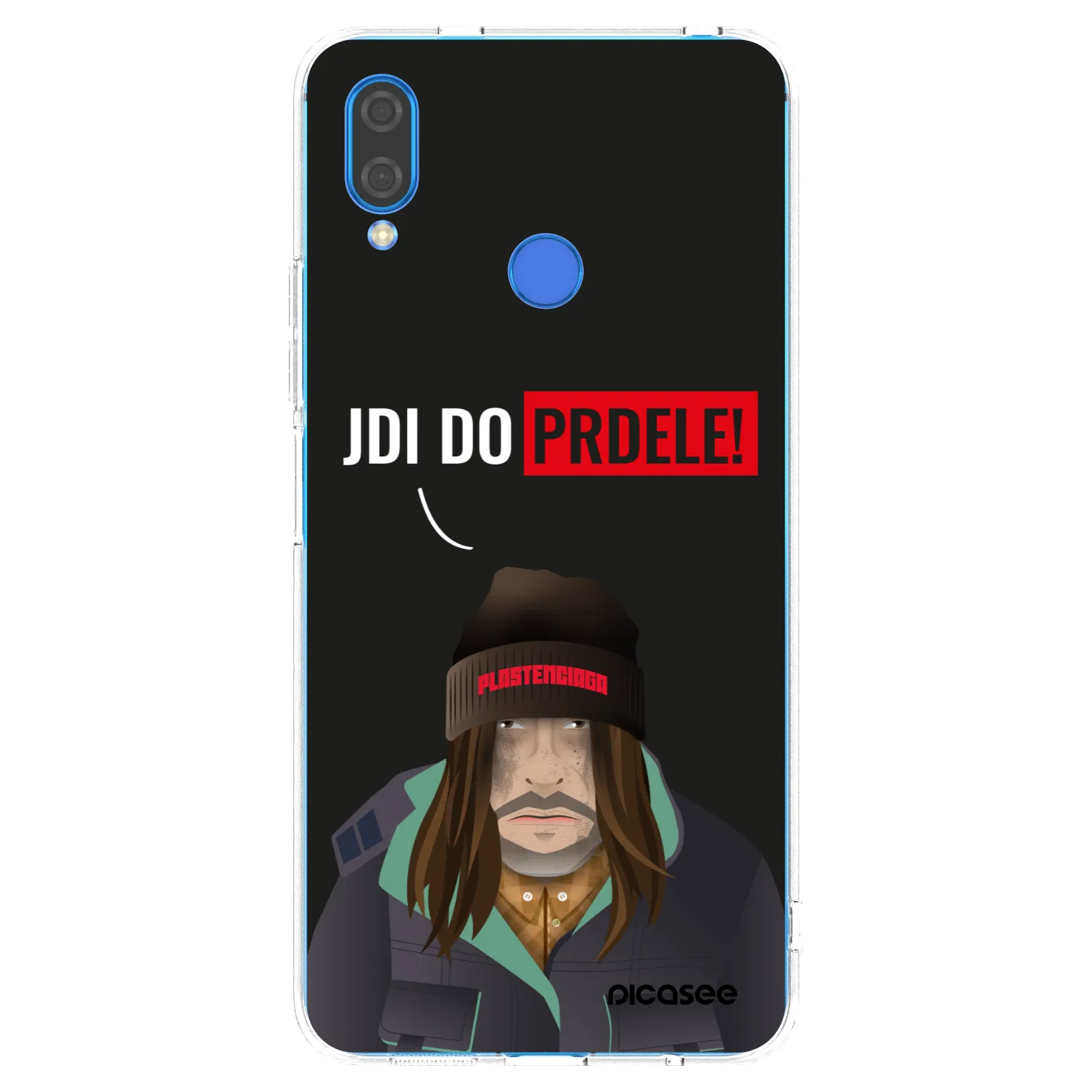 Picasee silikónový prehľadný obal pre Huawei Nova 3 - Bezďák
