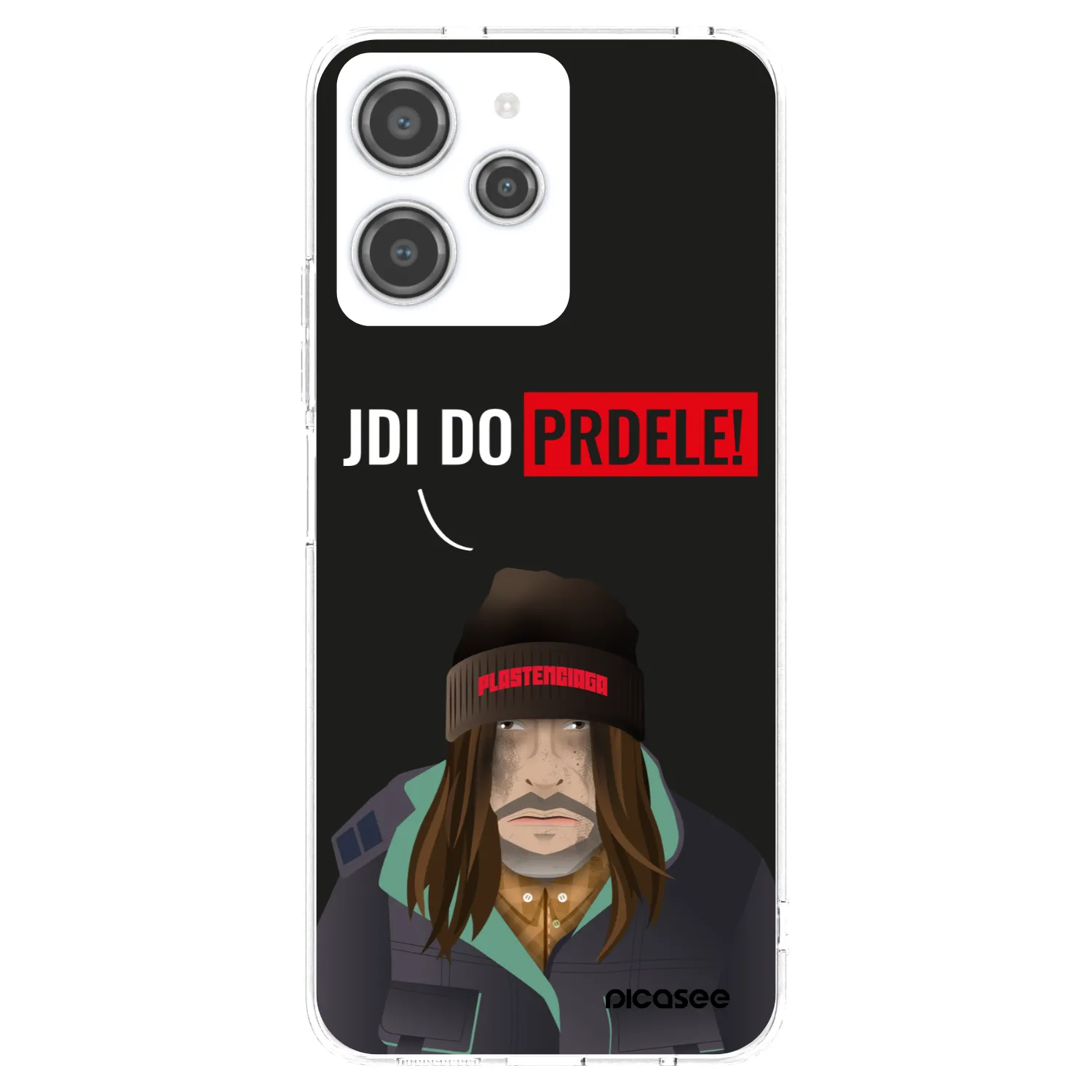 Silikónový prehľadný obal pre Xiaomi Redmi 12 4G - Bezďák
