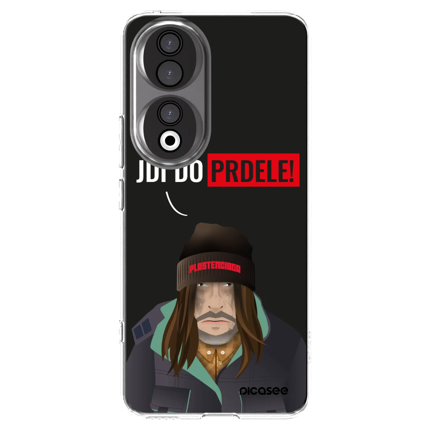 Picasee silikónový prehľadný obal pre Honor 90 5G - Bezďák