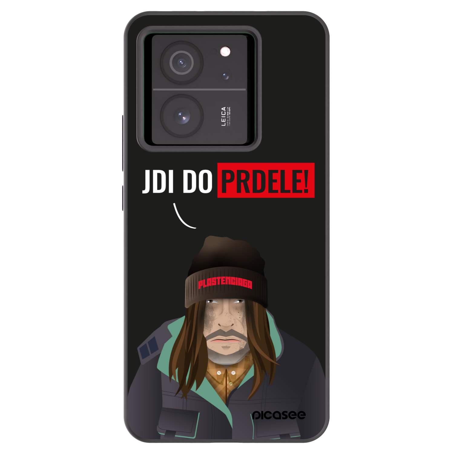 Picasee silikónový čierny obal pre Xiaomi 13T Pro - Bezďák