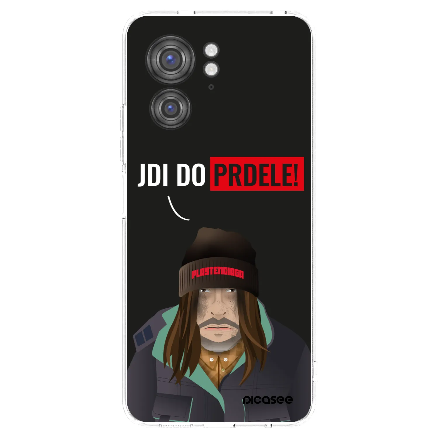 Picasee silikónový prehľadný obal pre Motorola Edge 40 - Bezďák