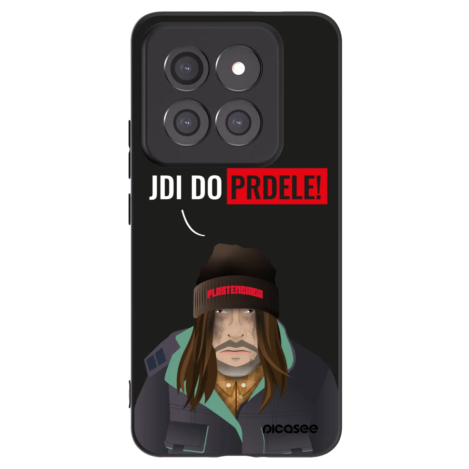 Picasee silikónový čierny obal pre Xiaomi 14 Pro - Bezďák