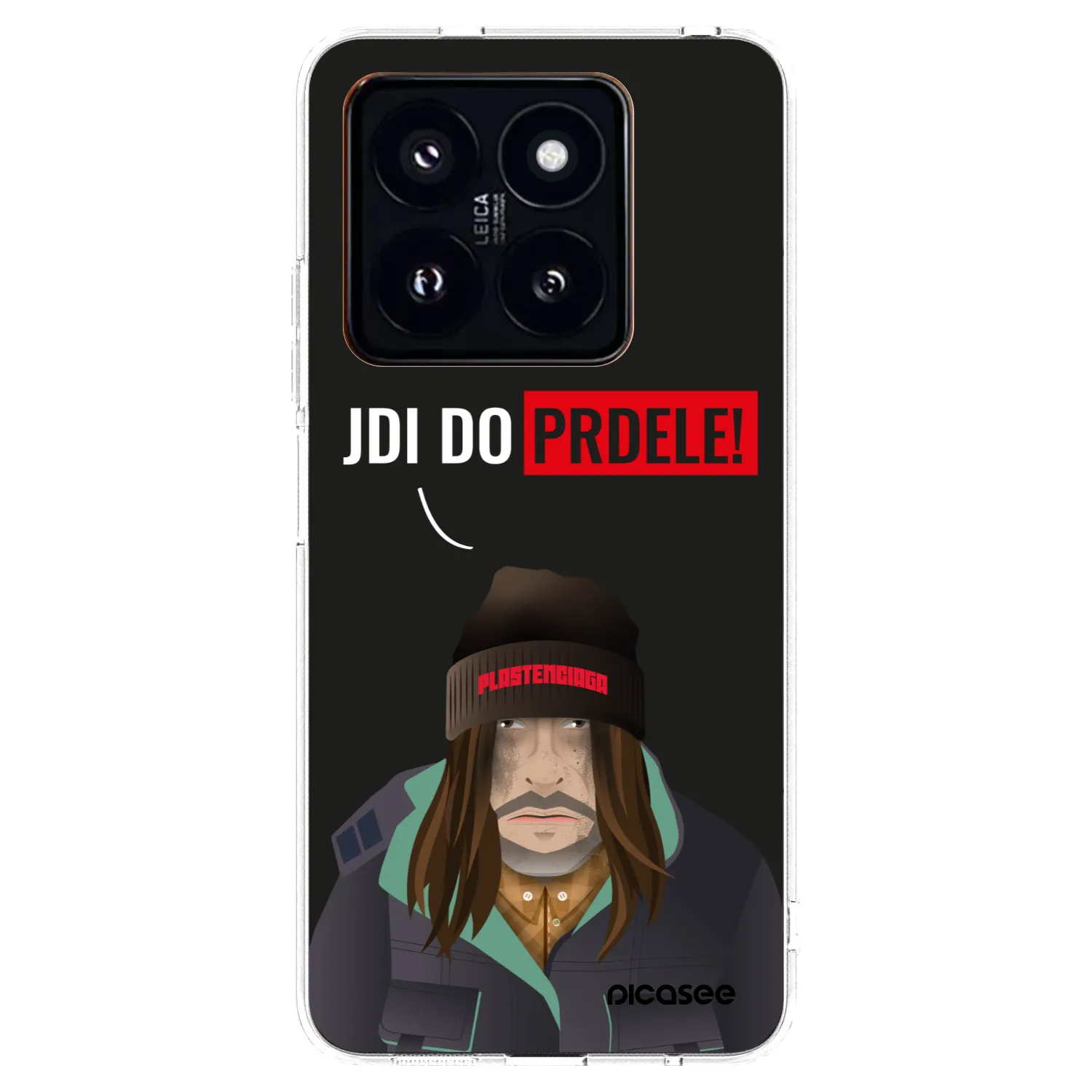 Silikónový prehľadný obal pre Xiaomi 14 Pro - Bezďák