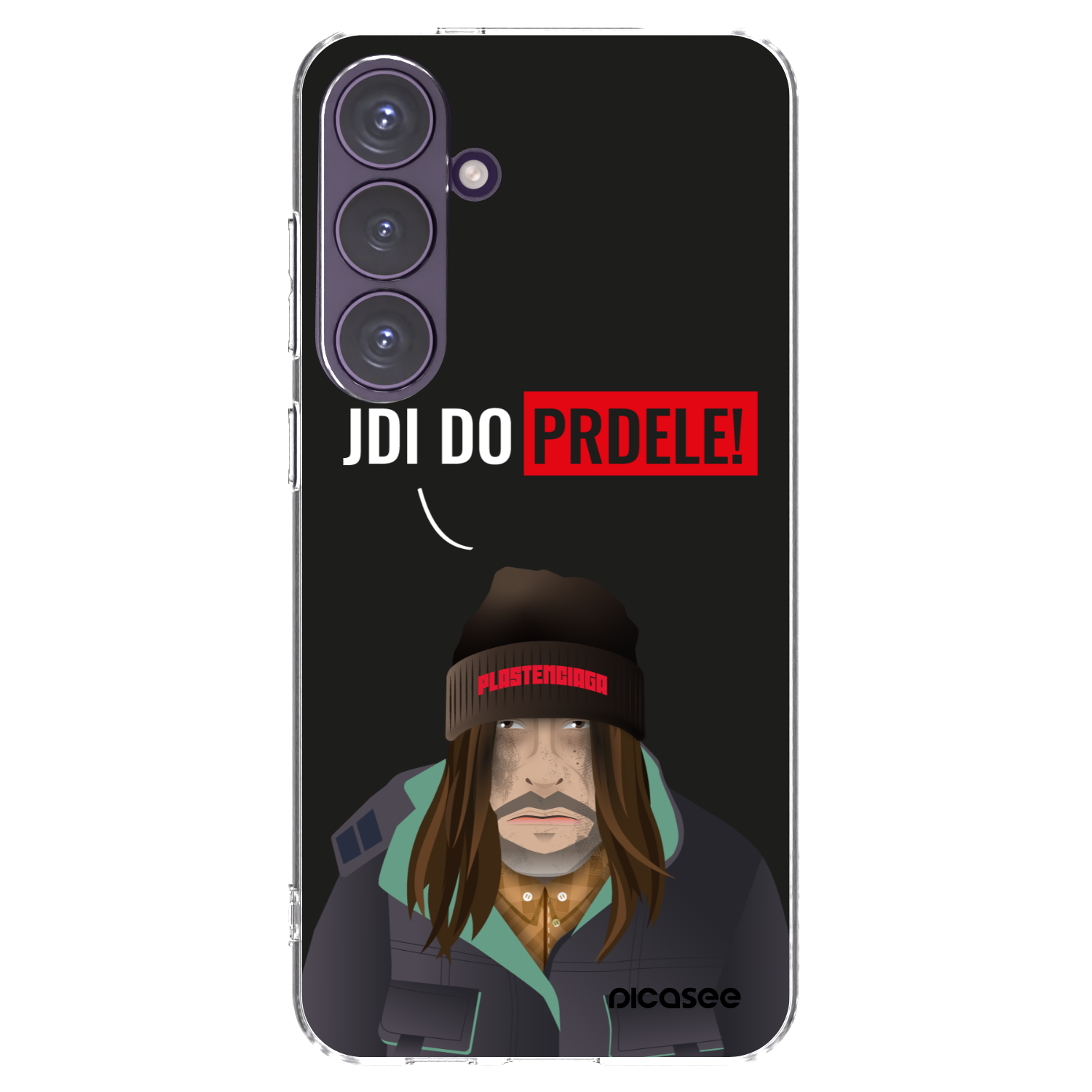 Picasee silikónový prehľadný obal pre Samsung Galaxy S24+ S926B 5G - Bezďák