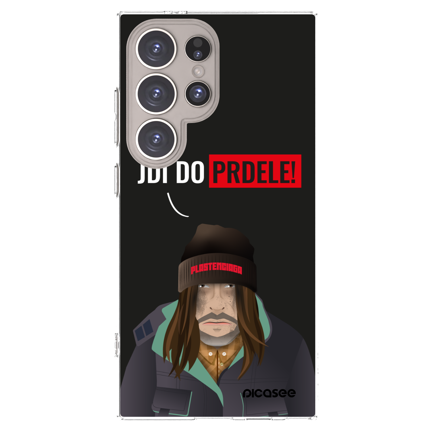 Picasee silikónový prehľadný obal pre Samsung Galaxy S24 Ultra S928B 5G - Bezďák