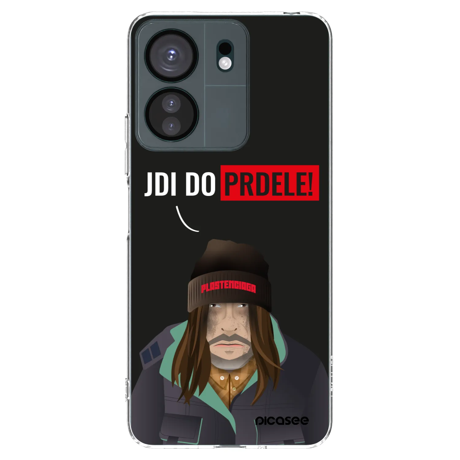 Picasee silikónový prehľadný obal pre Xiaomi Redmi 13C 4G - Bezďák