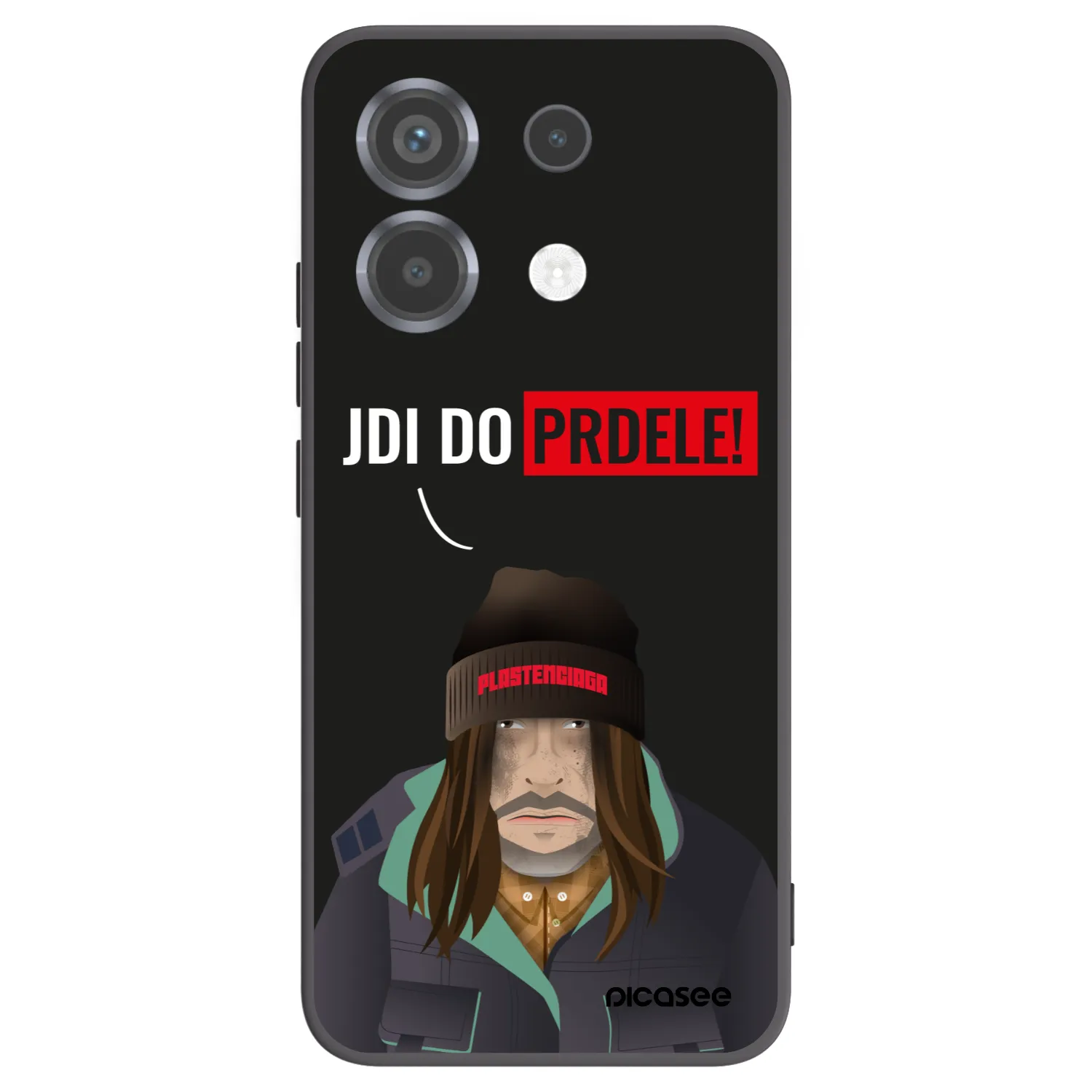 Picasee silikónový čierny obal pre Xiaomi Poco X6 - Bezďák