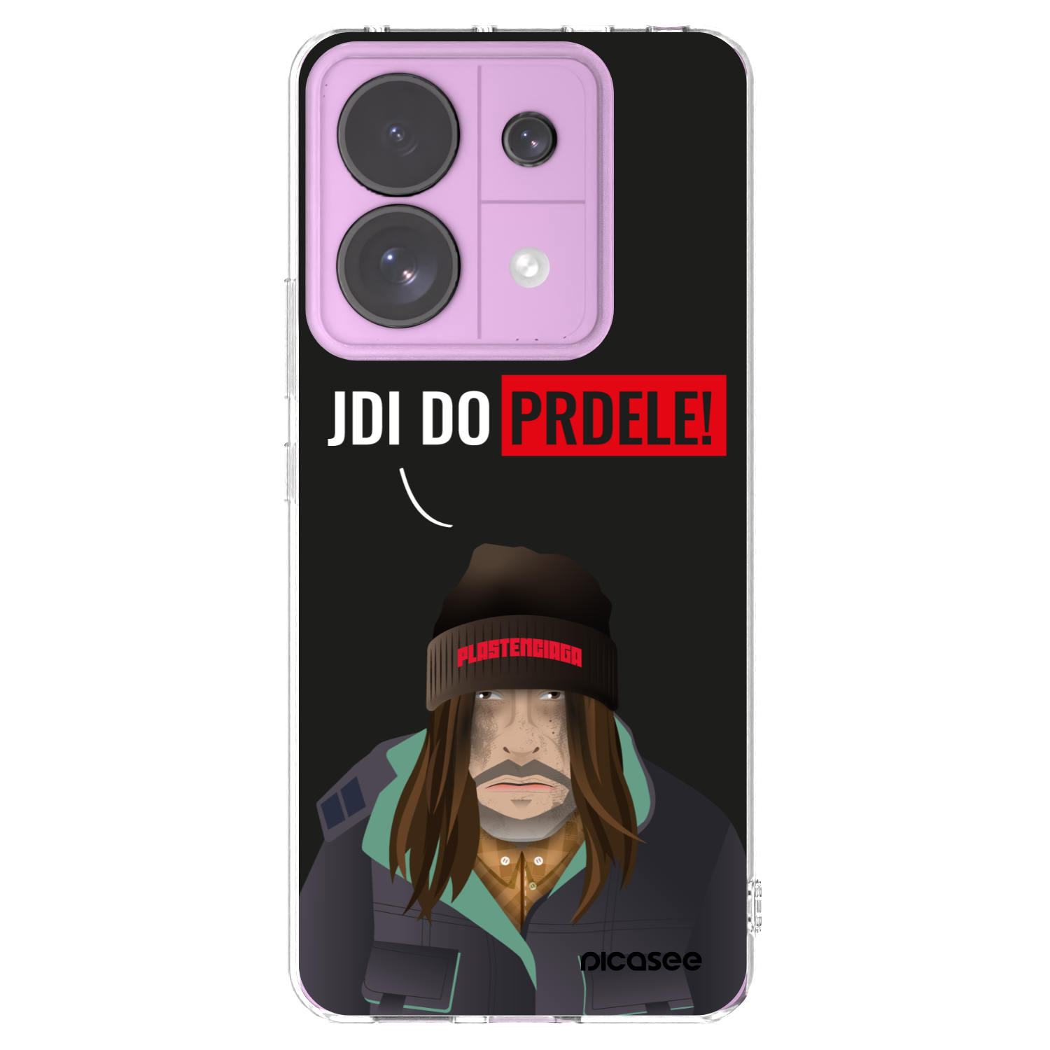 Picasee silikónový prehľadný obal pre Xiaomi Redmi Note 13 Pro 5G - Bezďák