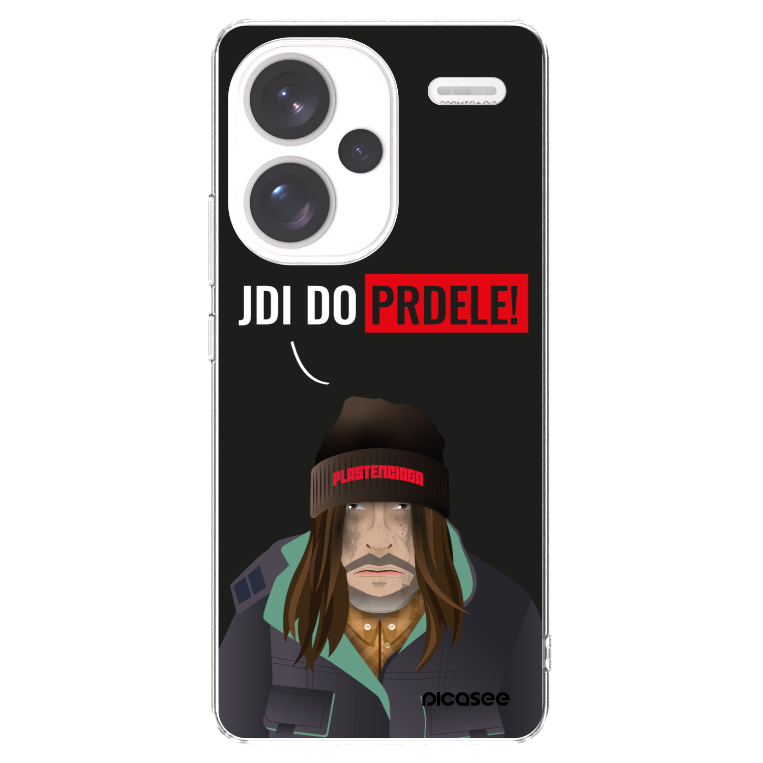 Silikónový prehľadný obal pre Xiaomi Redmi Note 13 Pro+ 5G - Bezďák