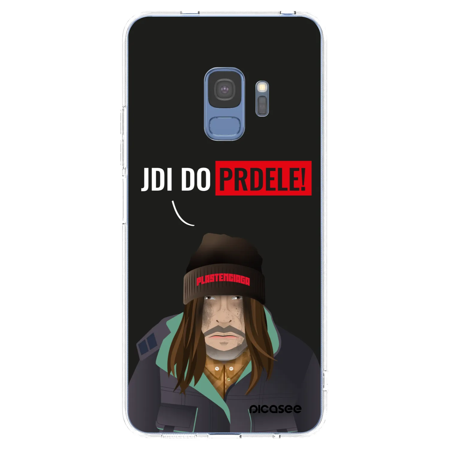 Picasee silikónový prehľadný obal pre Samsung Galaxy S9 G960F - Bezďák