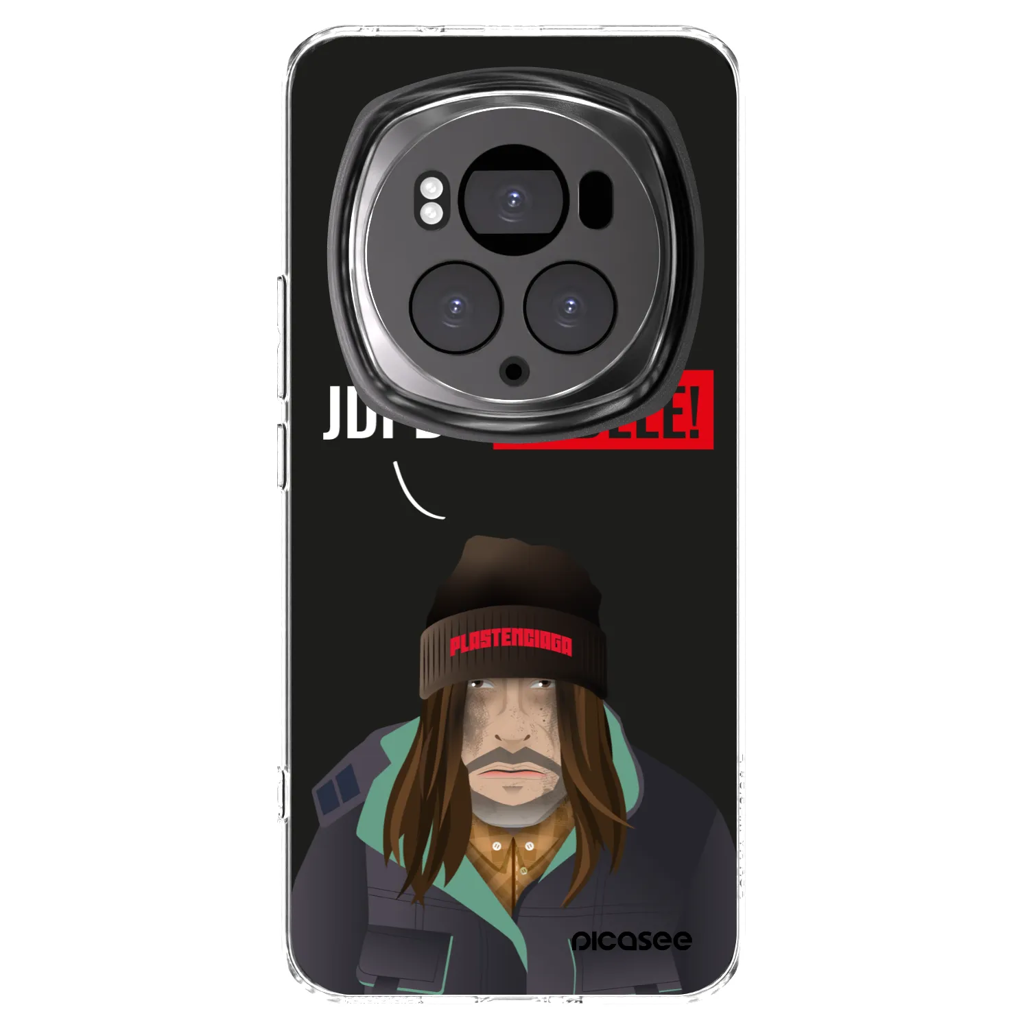 Picasee silikónový prehľadný obal pre Honor Magic6 Pro - Bezďák