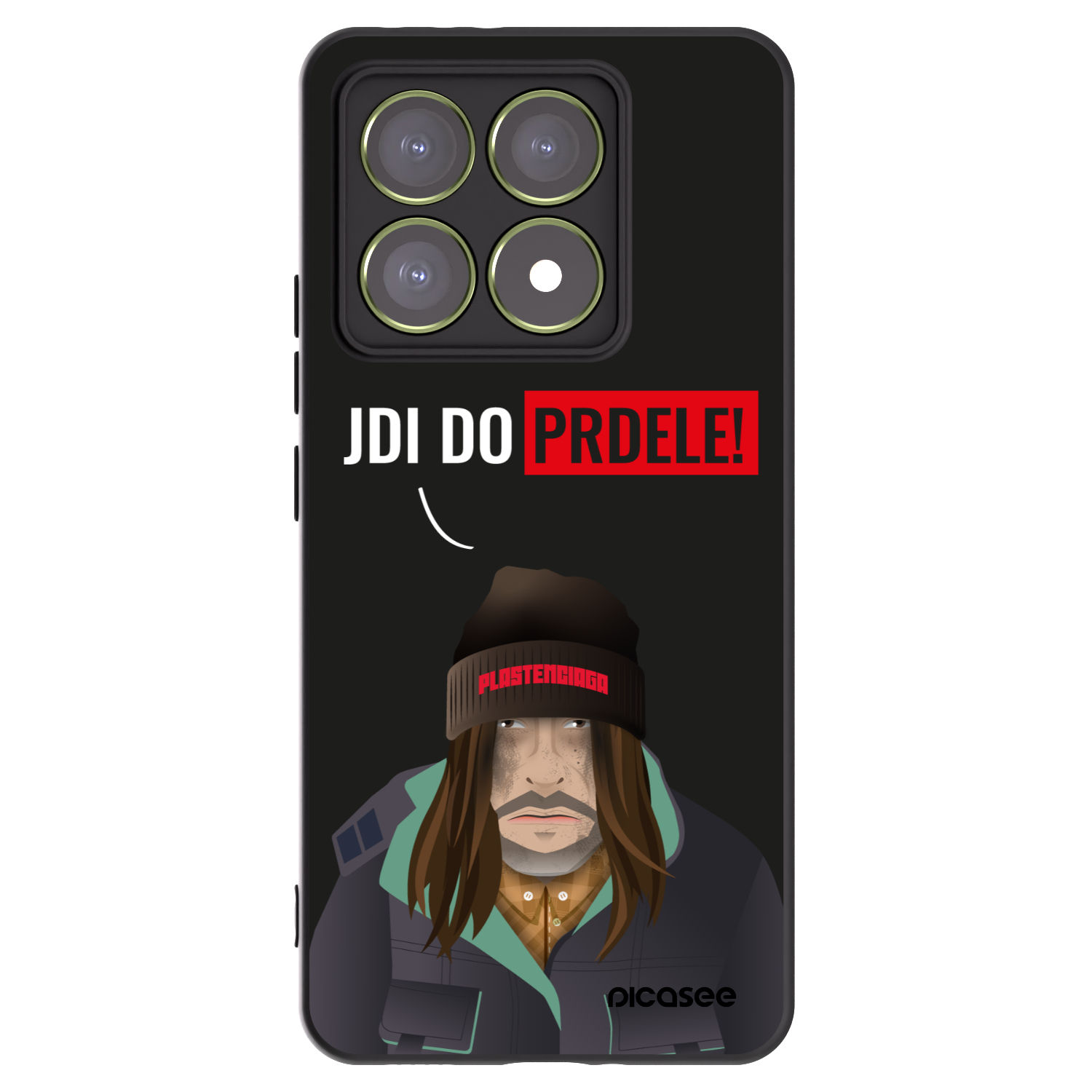 Picasee silikónový čierny obal pre Xiaomi 14T - Bezďák