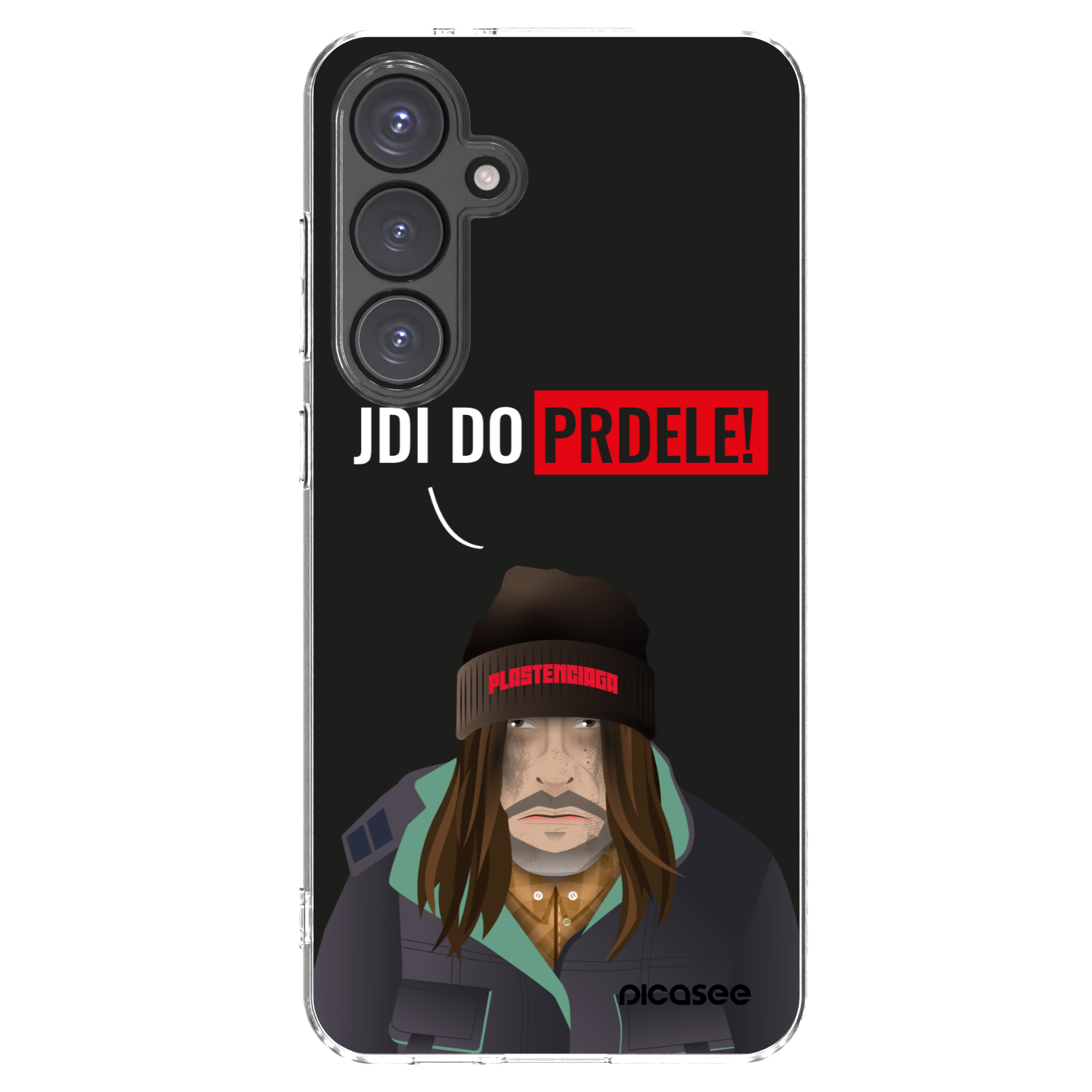 Picasee silikónový prehľadný obal pre Samsung Galaxy S24 FE S721B - Bezďák