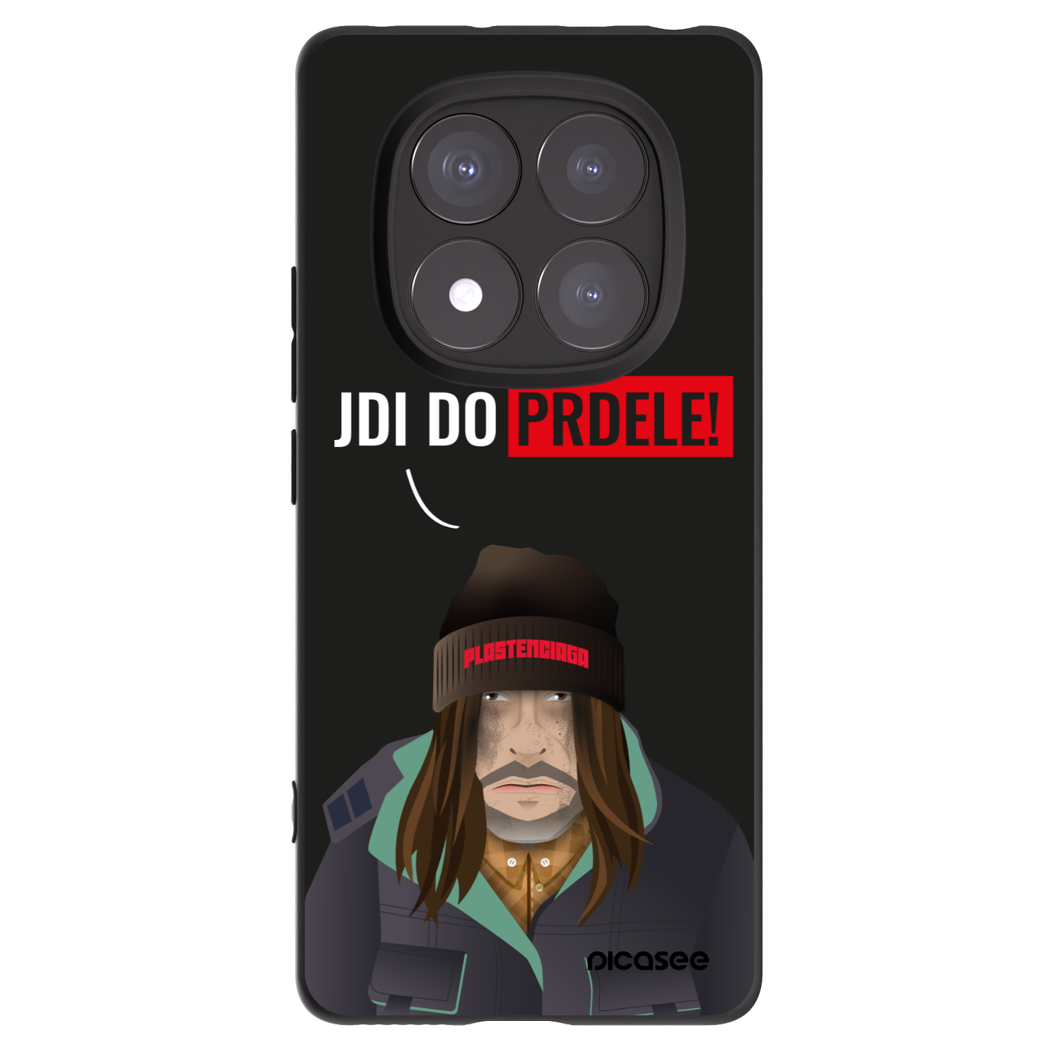 Silikónový čierny obal pre Xiaomi Redmi Note 14 Pro+ 5G - Bezďák