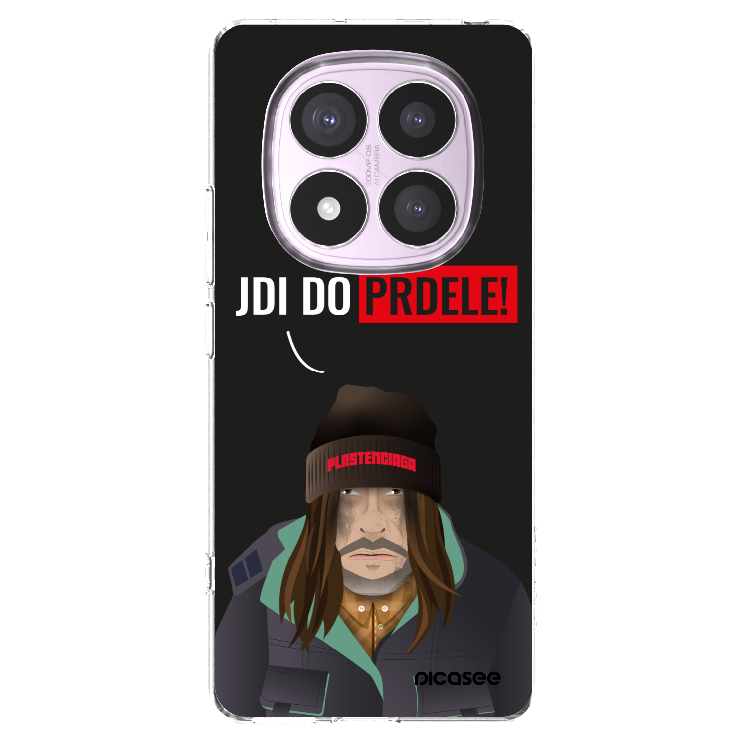 Silikónový prehľadný obal pre Xiaomi Redmi Note 14 Pro 5G - Bezďák