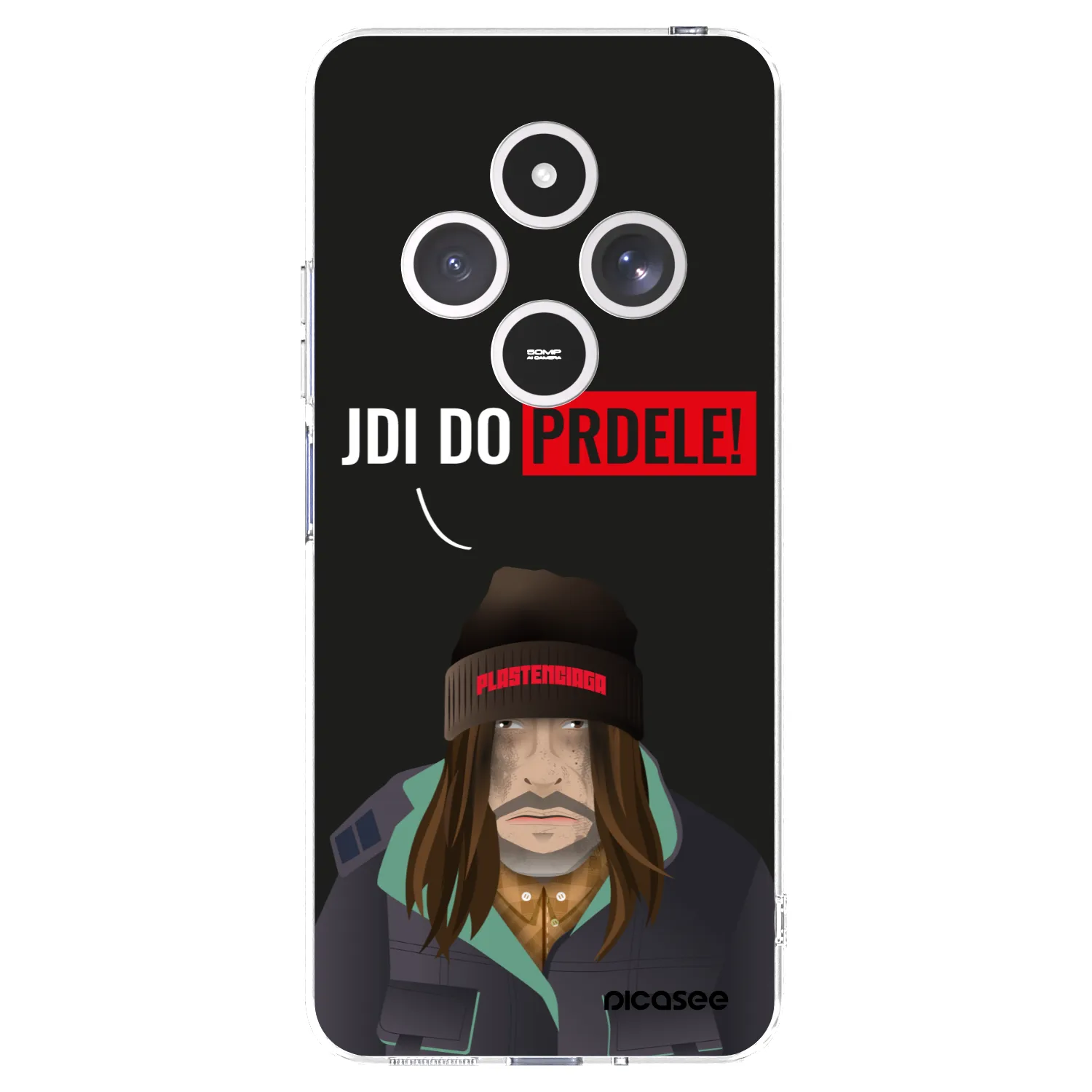 Picasee silikónový prehľadný obal pre Xiaomi Redmi 14C - Bezďák