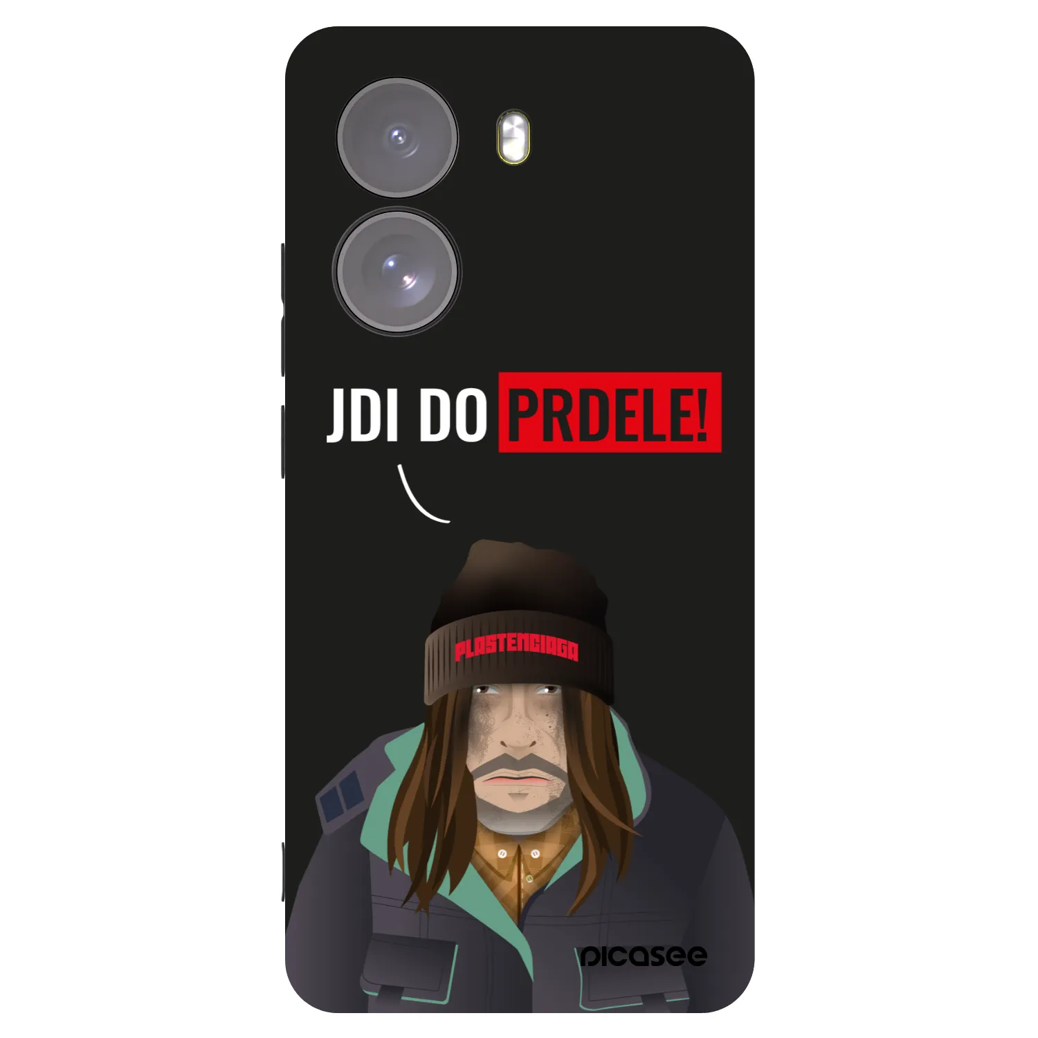 Picasee silikónový čierny obal pre Xiaomi Poco X7 - Bezďák