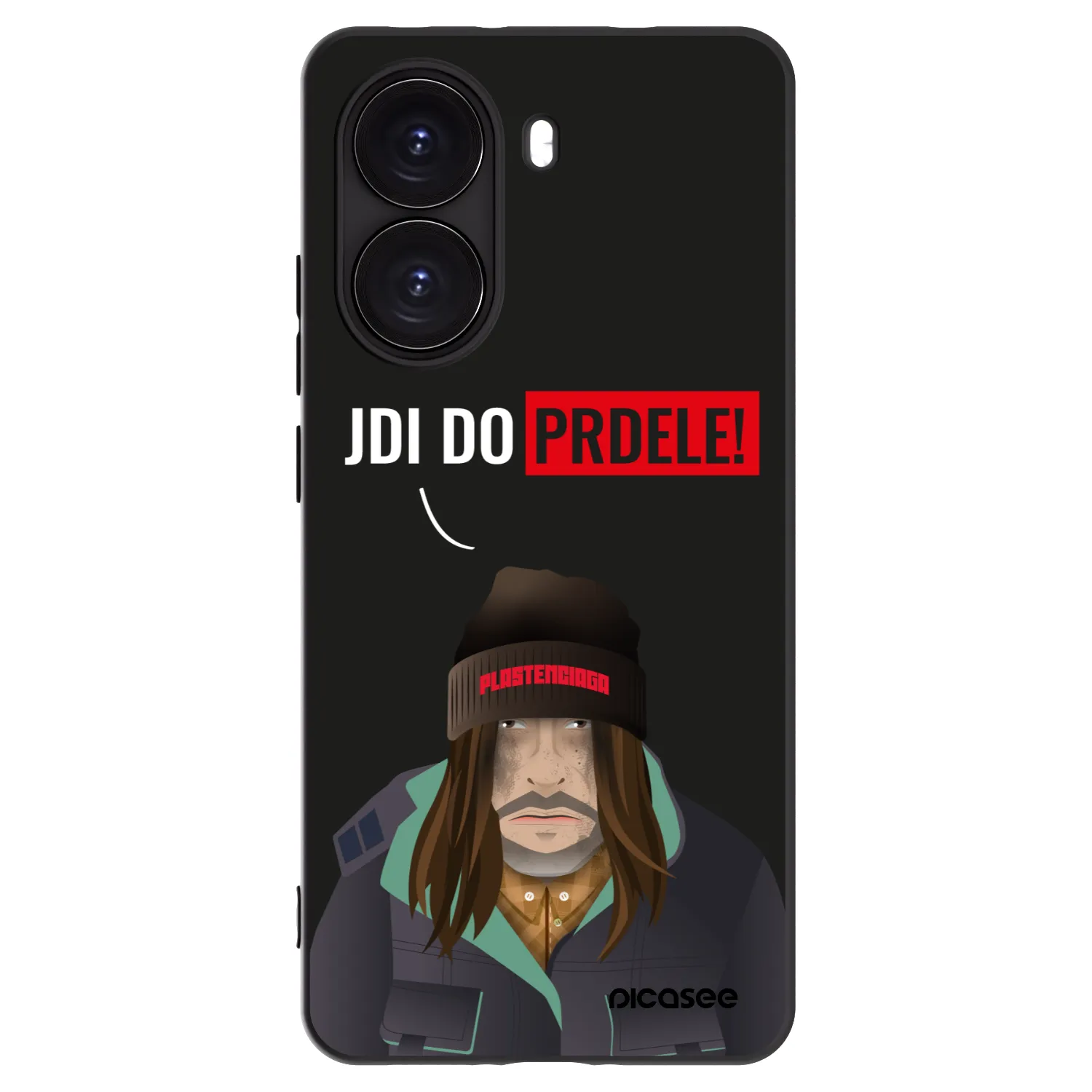 Picasee silikónový čierny obal pre Xiaomi Poco X7 Pro 5G - Bezďák