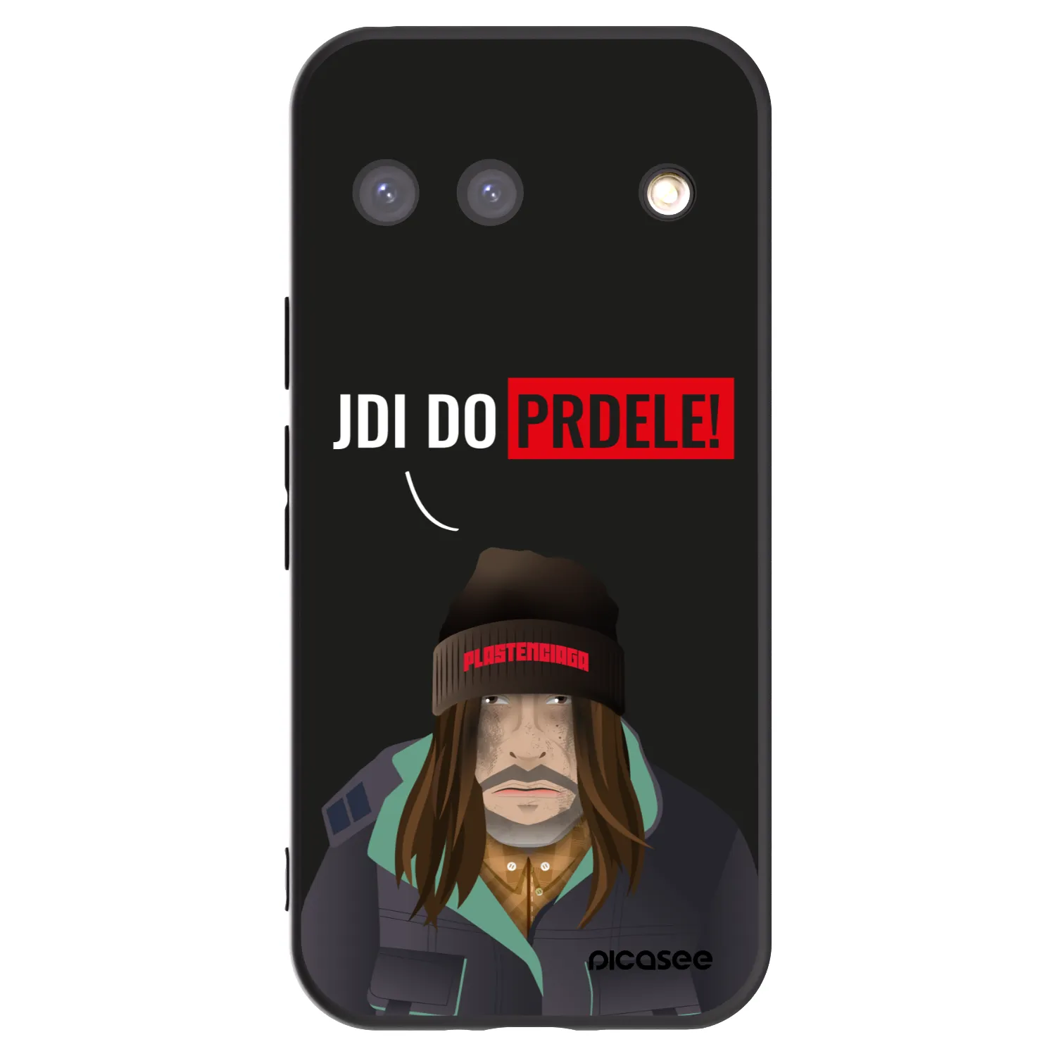 Picasee silikónový čierny obal pre Google Pixel 9 - Bezďák