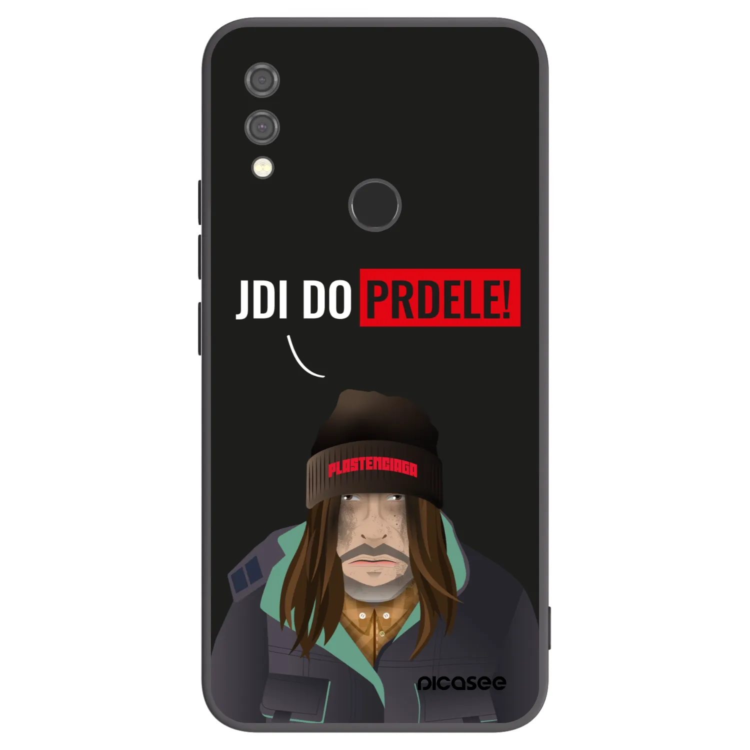 Picasee silikónový čierny obal pre Xiaomi Redmi Note 7 - Bezďák