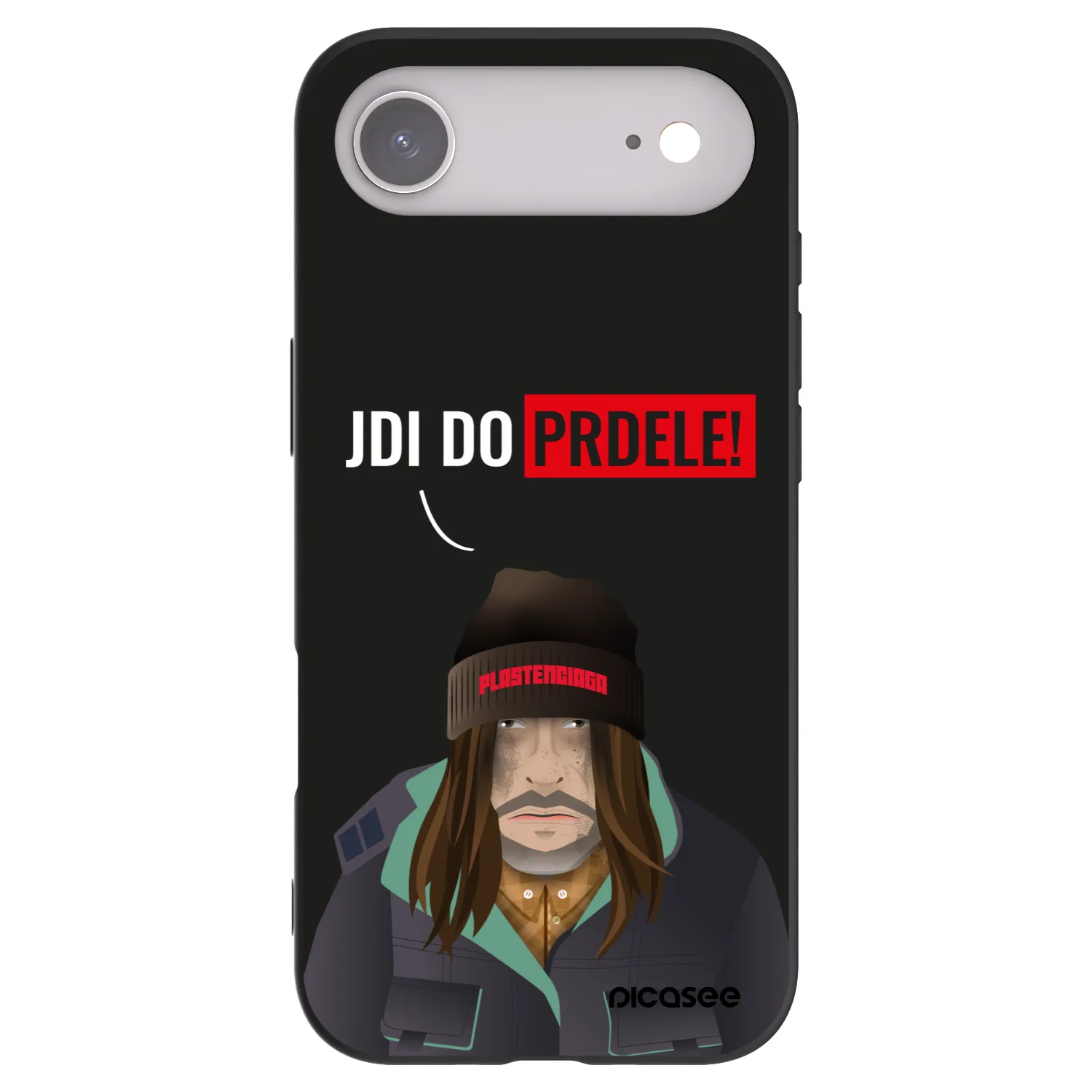 Picasee silikónový čierny obal pre Apple iPhone Air - Bezďák